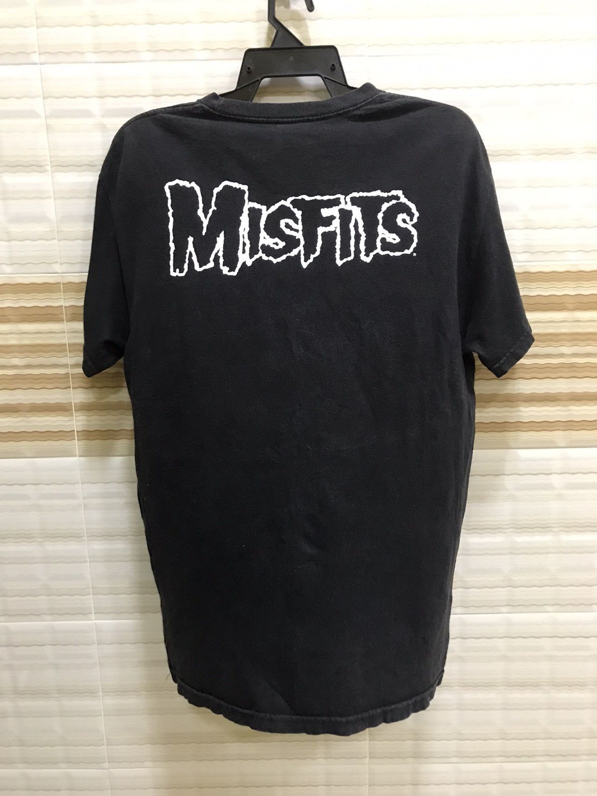 Band Tees × Rap Tees × Vintage vintage t shirt misfits y2k big logo full print Size US L / EU 52-54 / 3 - 2 Thumbnail