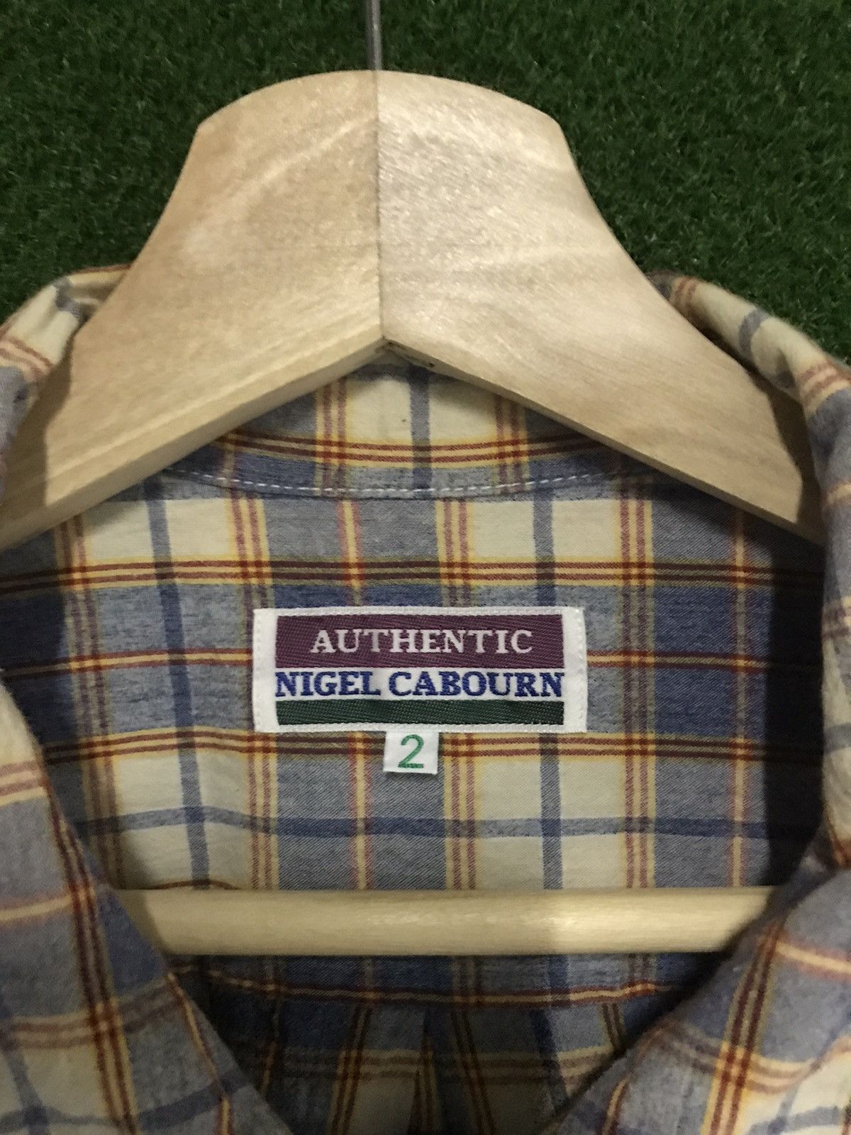 Nigel Cabourn 🔥 Vintage Nigel Cabourn Button Up Shirt Size US XL / EU 56 / 4 - 6 Thumbnail
