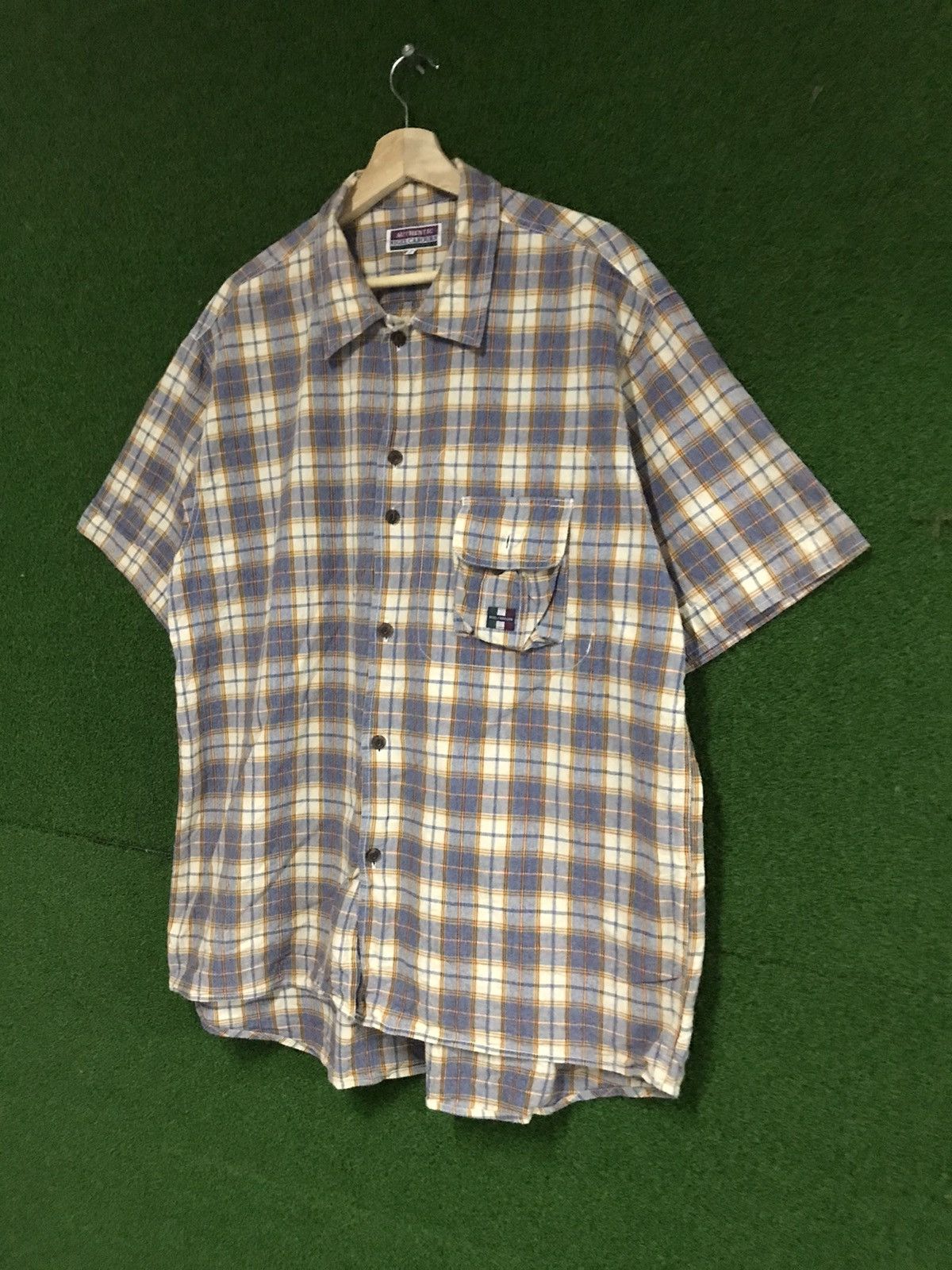 Nigel Cabourn 🔥 Vintage Nigel Cabourn Button Up Shirt Size US XL / EU 56 / 4 - 2 Thumbnail