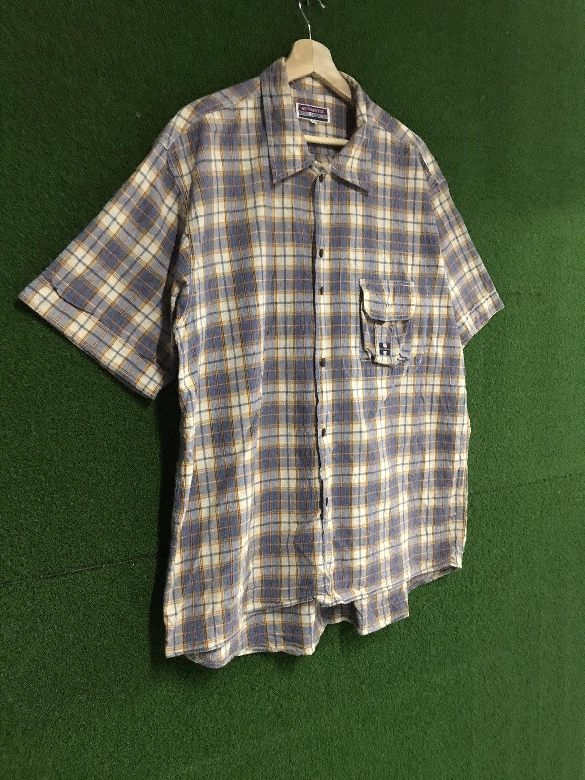 Nigel Cabourn 🔥 Vintage Nigel Cabourn Button Up Shirt Size US XL / EU 56 / 4 - 3 Thumbnail