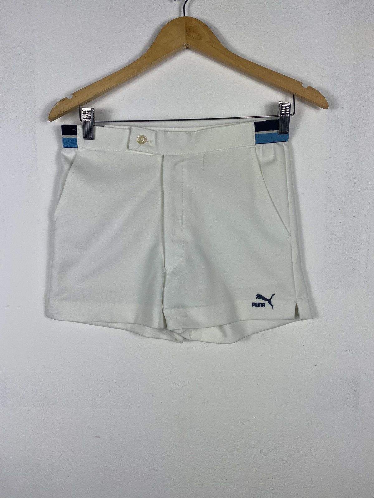 Puma Vintage 80s Puma Tennis Short Pant Size US 28 / EU 44 - 1 Thumbnail