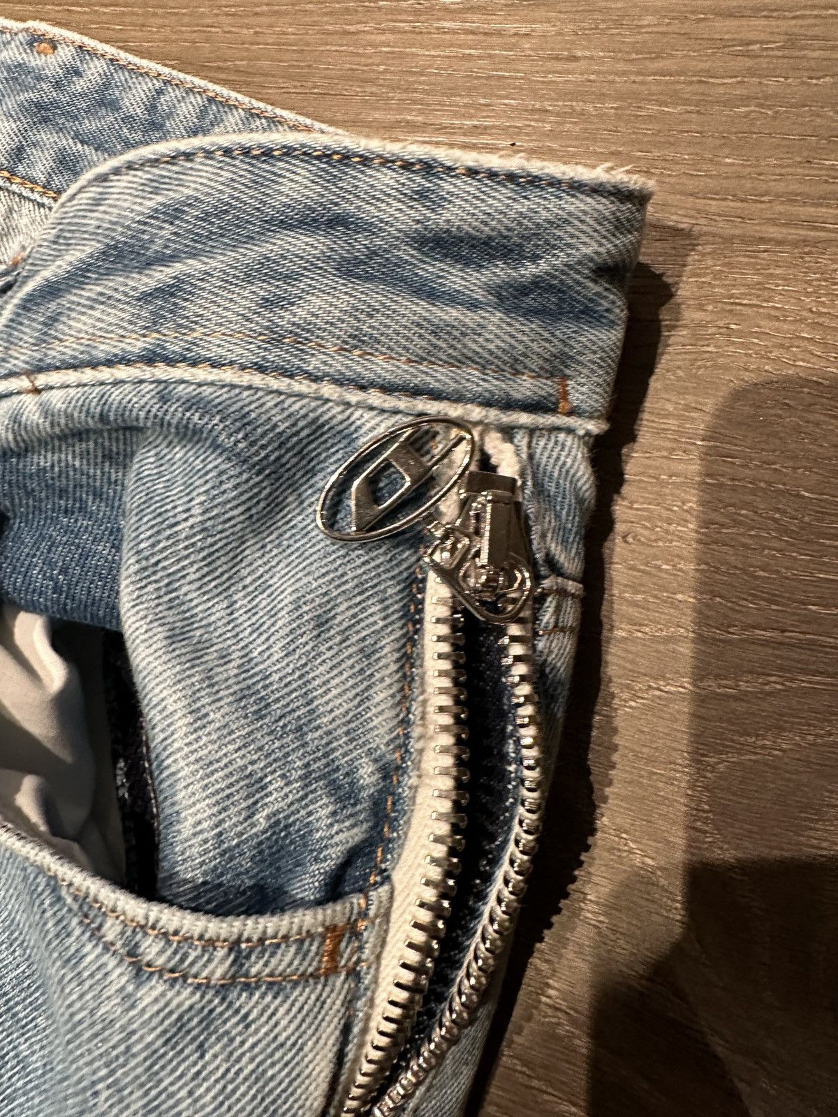 Diesel Diesel side zipper jeans | Grailed