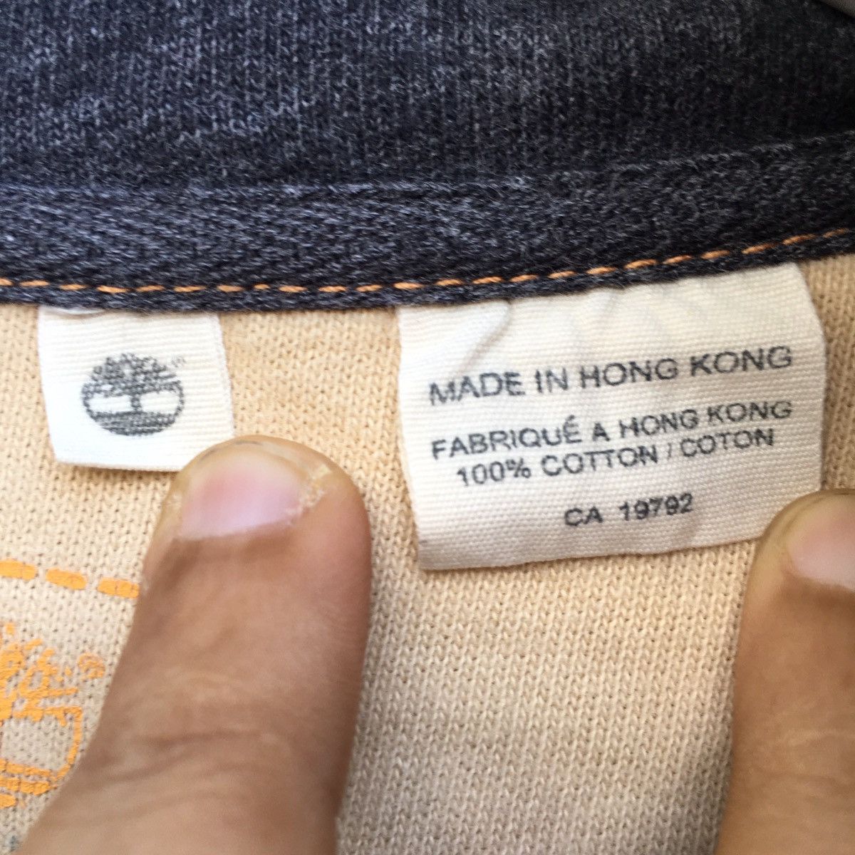 Timberland × Vintage Vintage Timberland Half Zip Sweatshirt Size US L / EU 52-54 / 3 - 5 Thumbnail