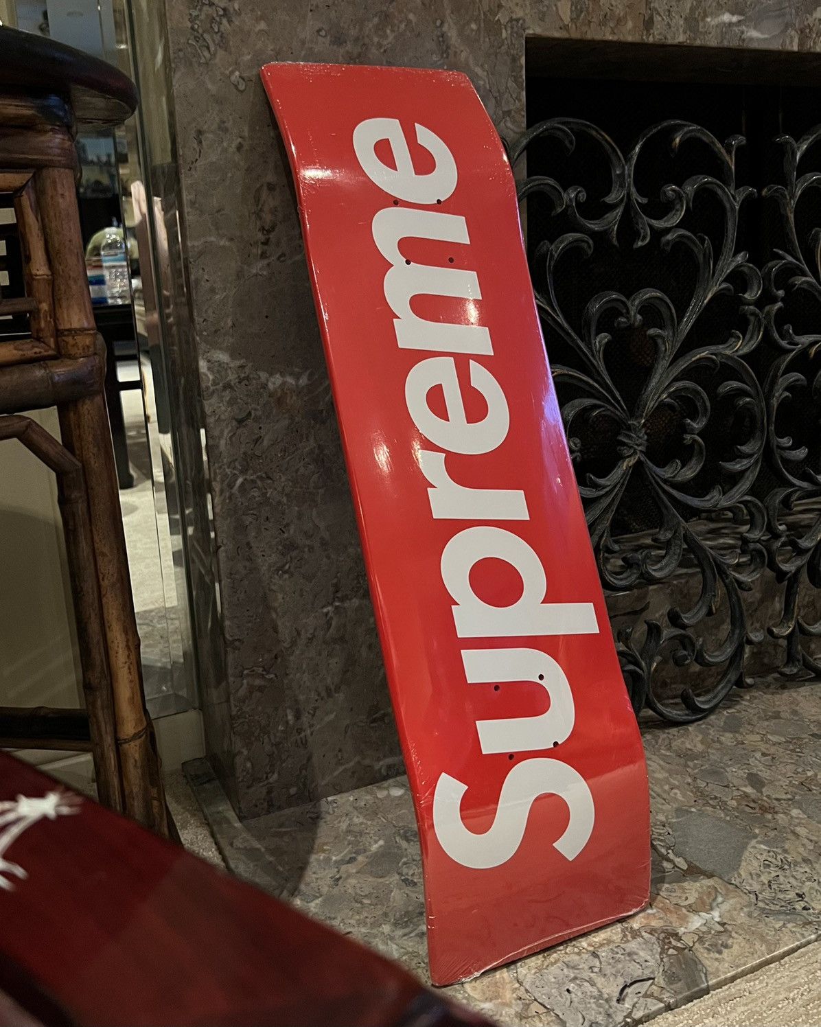 Supreme Supreme Uncut Box Logo Skateboard Deck, Red. | Grailed 