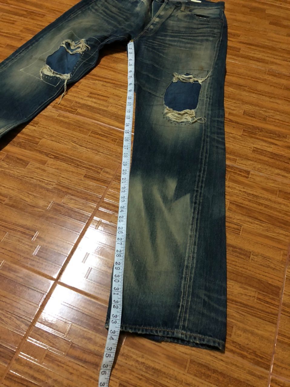 Sugar Cane Sugar cane Toyo Enterprise Selvages custom patchwork Size US 32 / EU 48 - 15 Thumbnail