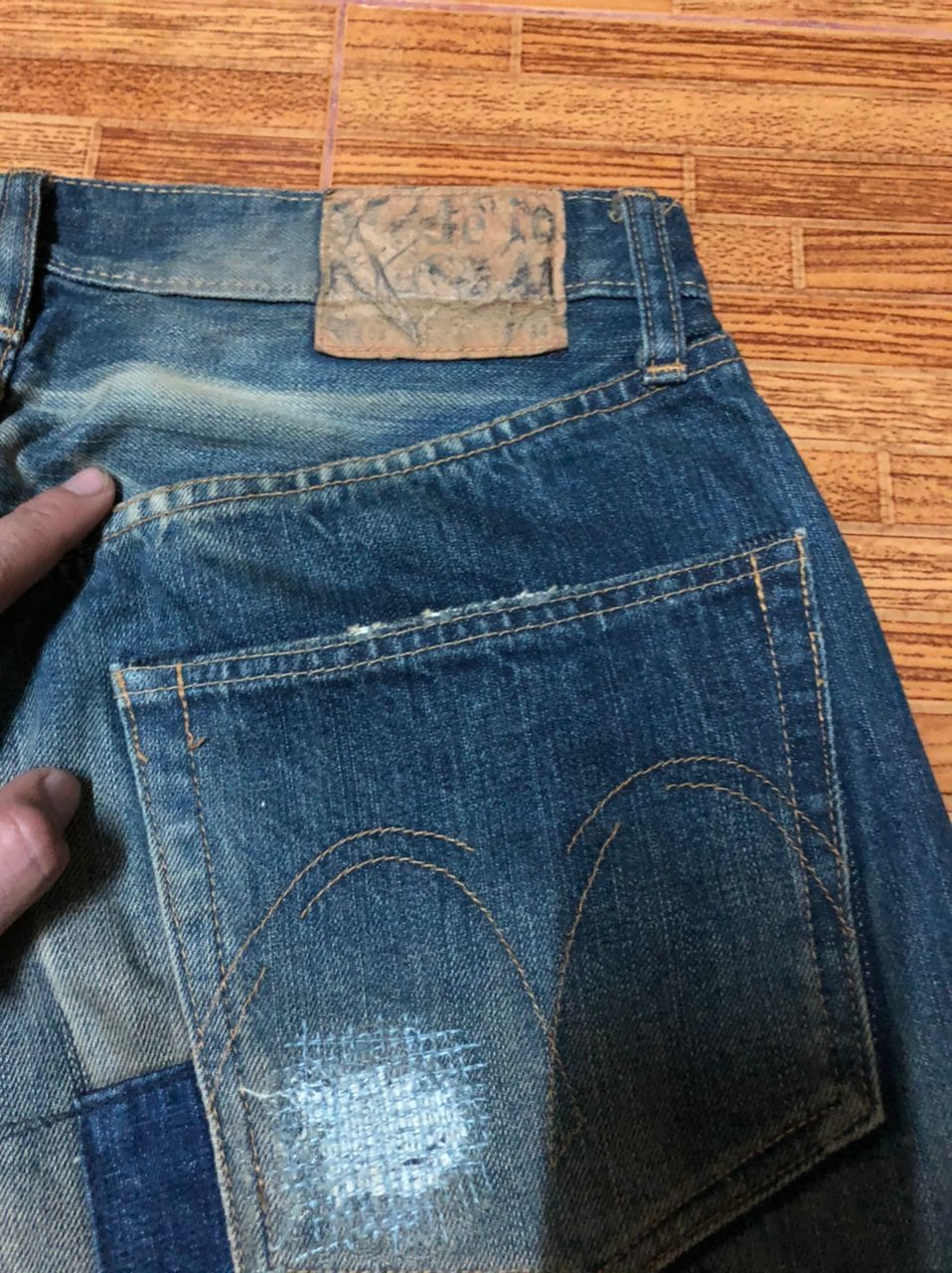 Sugar Cane Sugar cane Toyo Enterprise Selvages custom patchwork Size US 32 / EU 48 - 7 Thumbnail