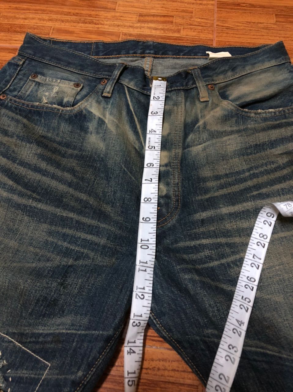 Sugar Cane Sugar cane Toyo Enterprise Selvages custom patchwork Size US 32 / EU 48 - 11 Thumbnail