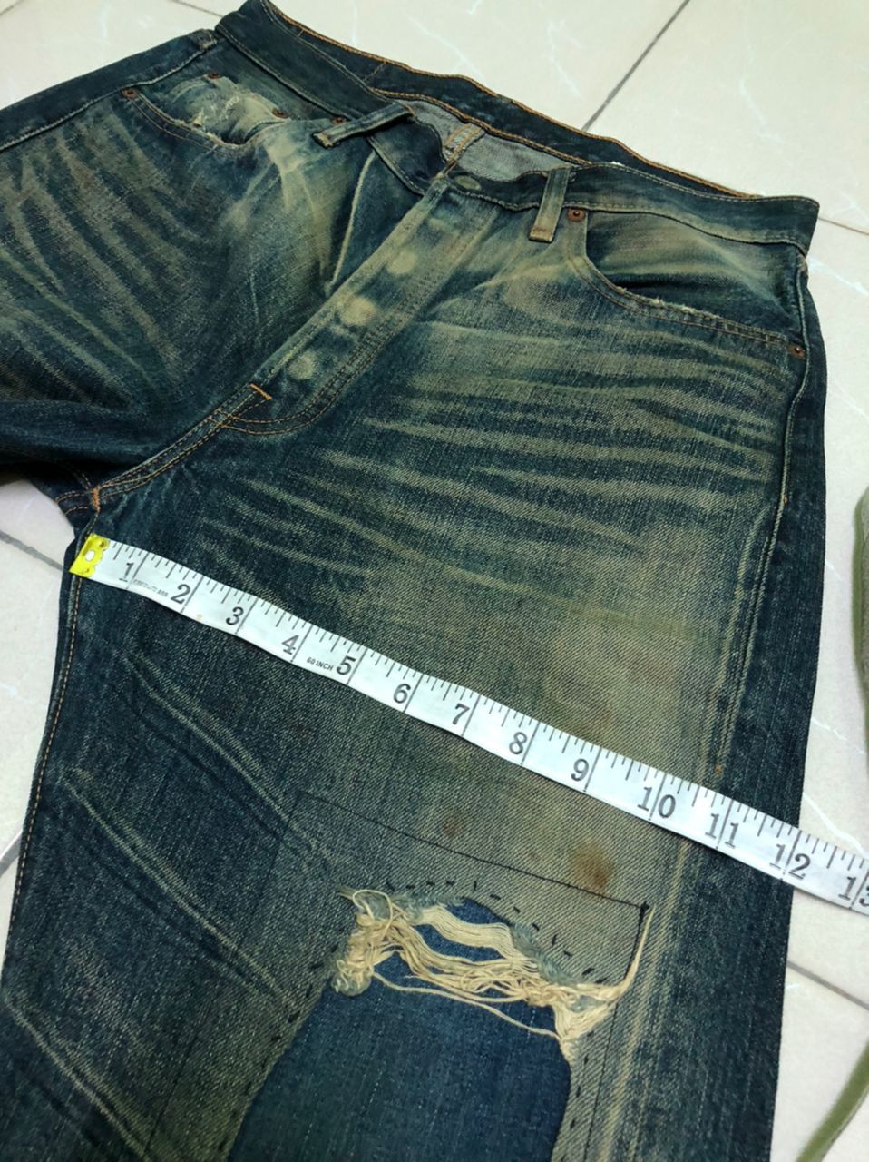 Sugar Cane Sugar cane Toyo Enterprise Selvages custom patchwork Size US 32 / EU 48 - 16 Thumbnail