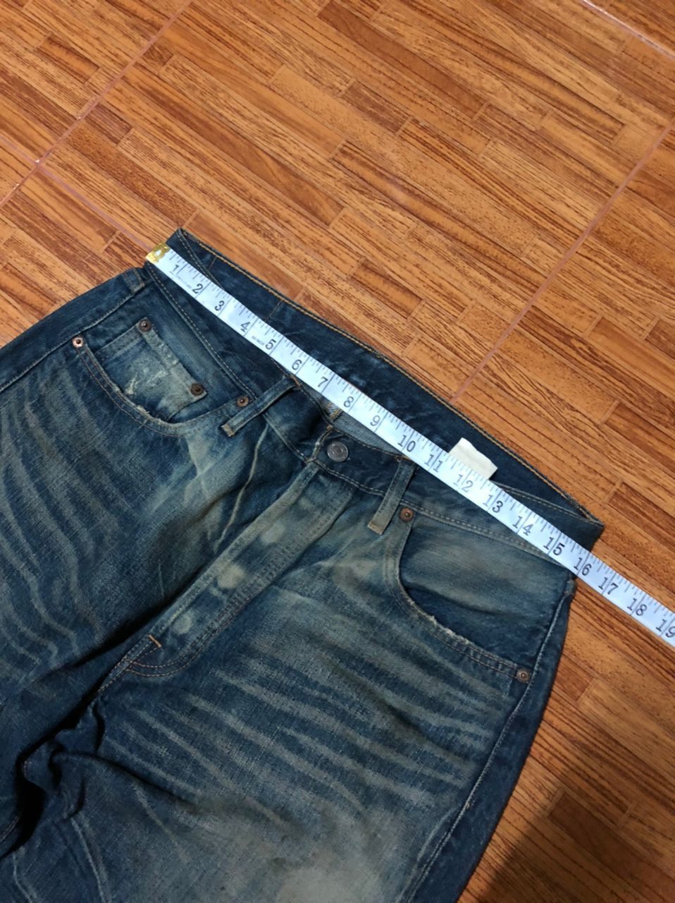 Sugar Cane Sugar cane Toyo Enterprise Selvages custom patchwork Size US 32 / EU 48 - 12 Thumbnail