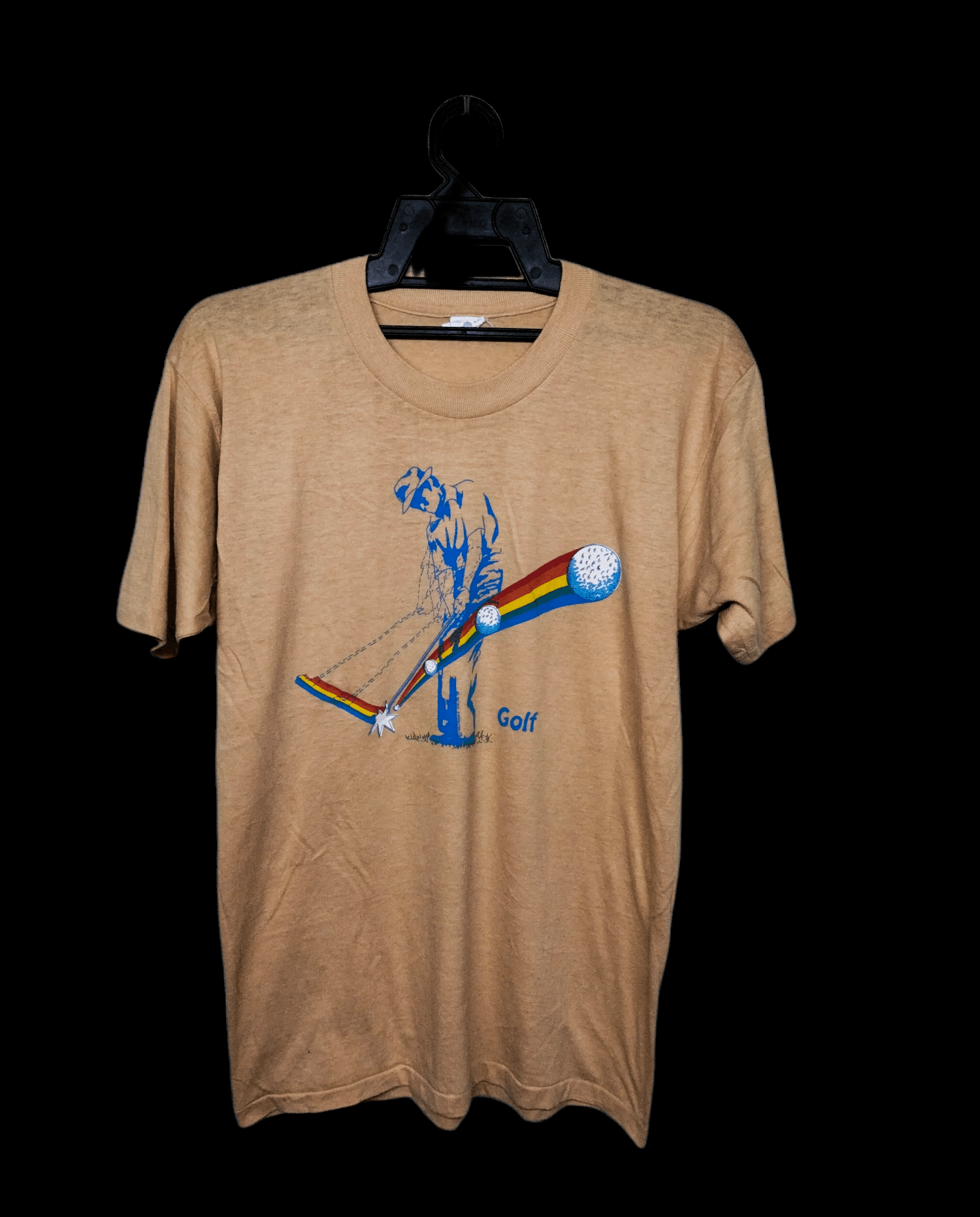 Rainbow Vintage 80's golf rainbow shirt Size US M / EU 48-50 / 2 - 1 Thumbnail
