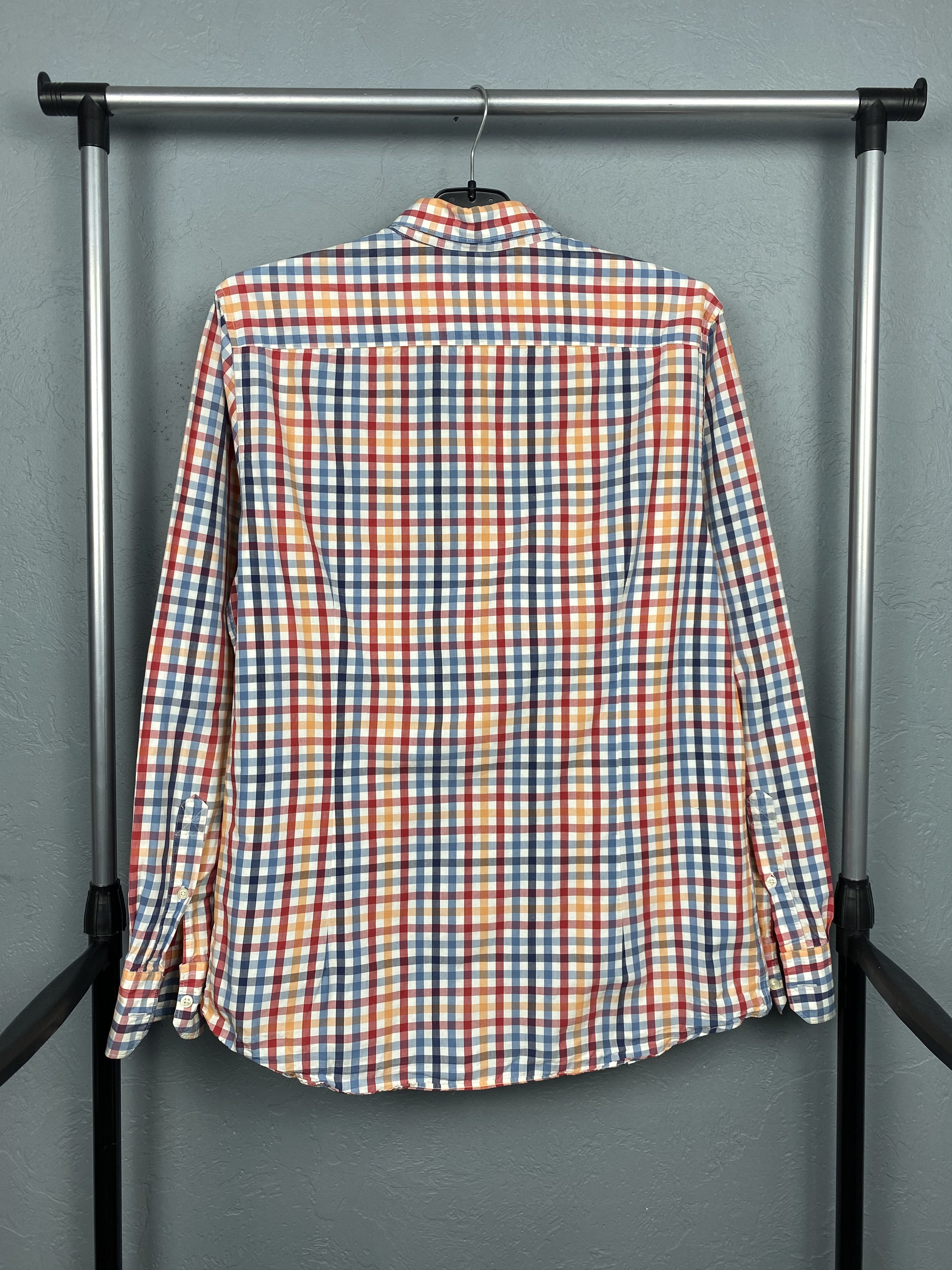Barbour Barbour Vintage Plaid Long Sleeve Shirt Size US L / EU 52-54 / 3 - 10 Thumbnail