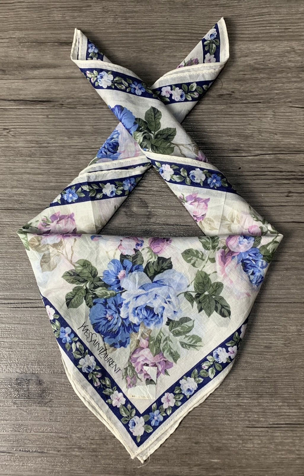 Vintage × Yves Saint Laurent Yves Saint Laurent Handkerchief Pocketsquares Size ONE SIZE - 1 Thumbnail