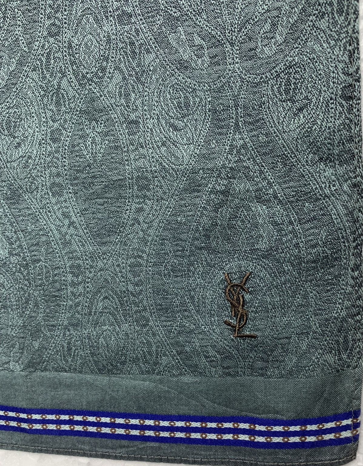 Designer Yves Saint Laurent Handkerchief Pocketsquares Size ONE SIZE - 2 Thumbnail