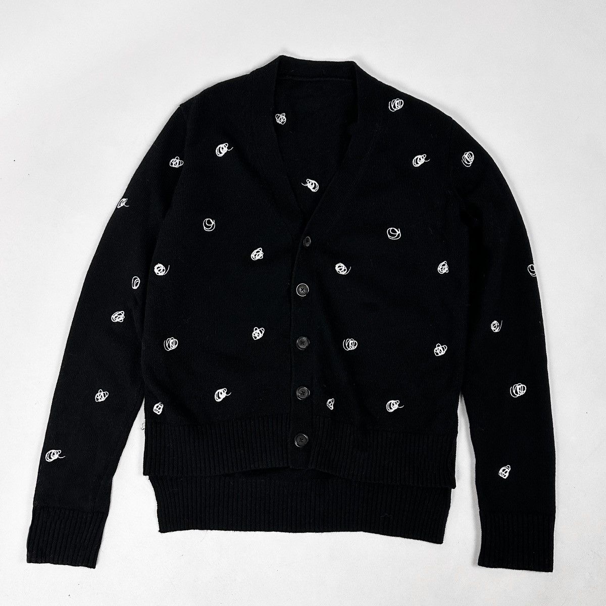 Ader Error Ader Error Embroidered Knit Wool Cardigan 2020 fall winter Size US L / EU 52-54 / 3 - 5 Thumbnail