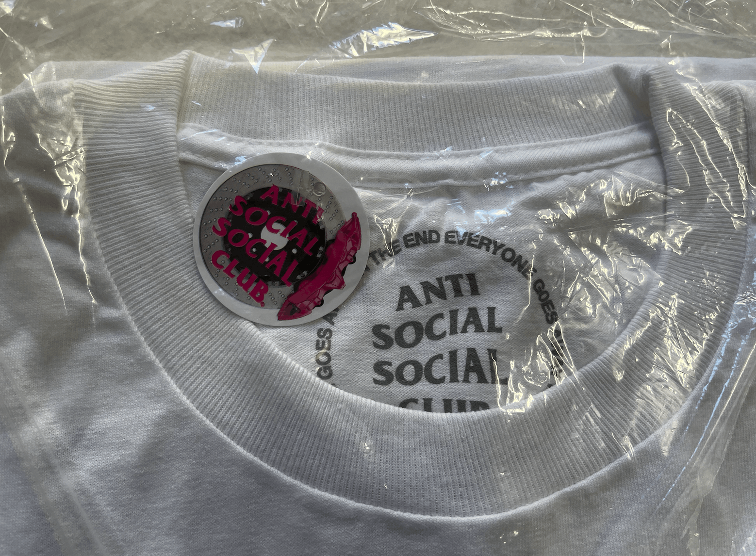 Anti Social Social Club 🔥Anti Social Social Club Madness White Sz (XL) Size US XL / EU 56 / 4 - 5 Thumbnail