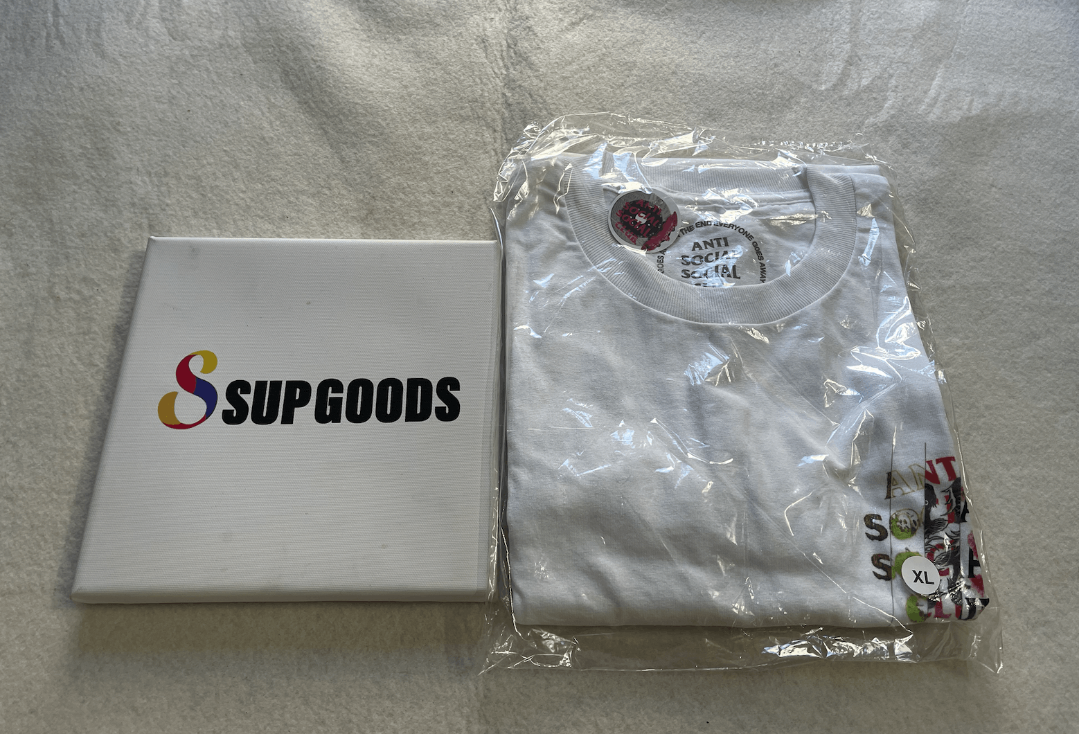 Anti Social Social Club 🔥Anti Social Social Club Madness White Sz (XL) Size US XL / EU 56 / 4 - 3 Thumbnail