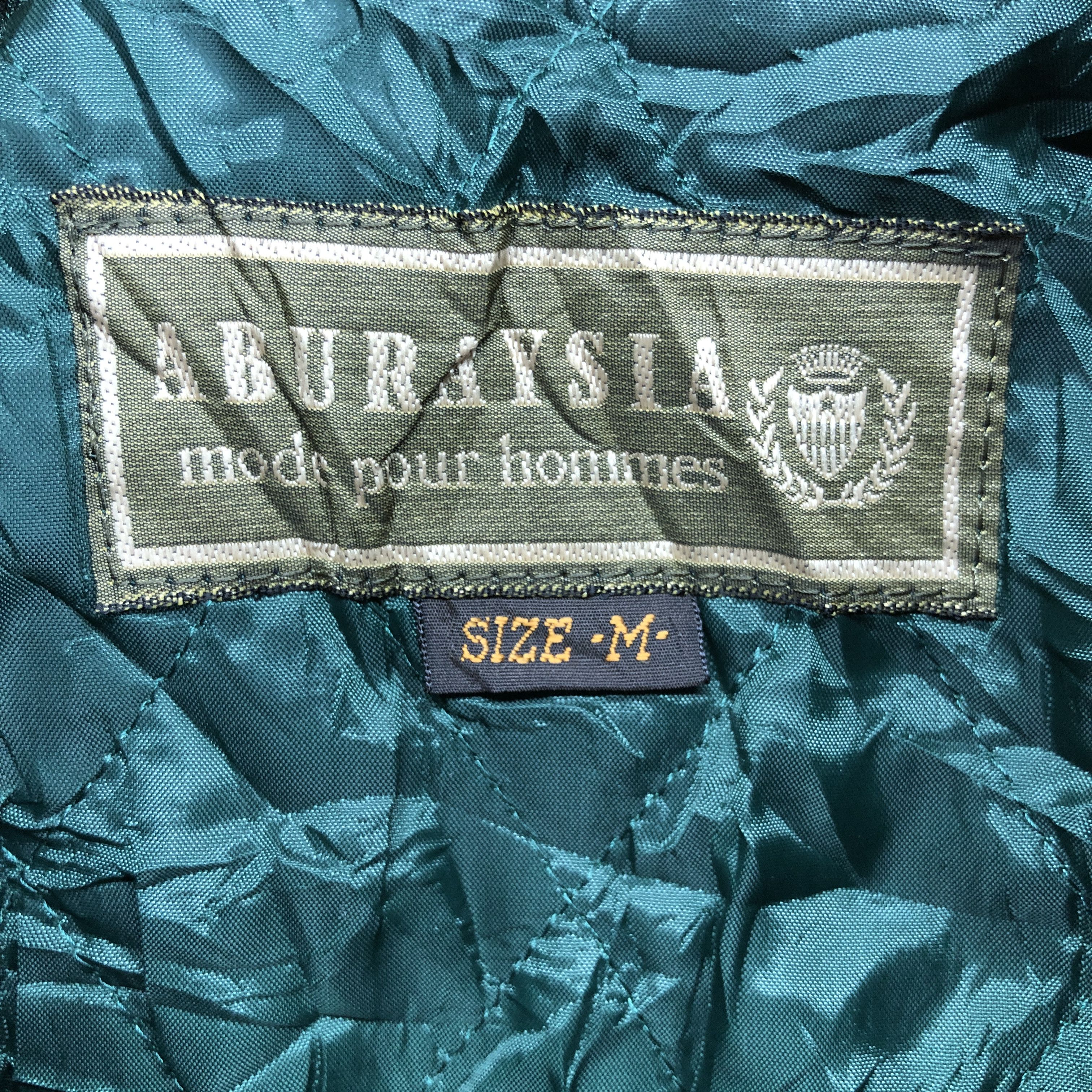 Japanese Brand ABURAYSIA Mode Pour Hommes Button Down Fleece Jacket #087/E Size US L / EU 52-54 / 3 - 4 Thumbnail