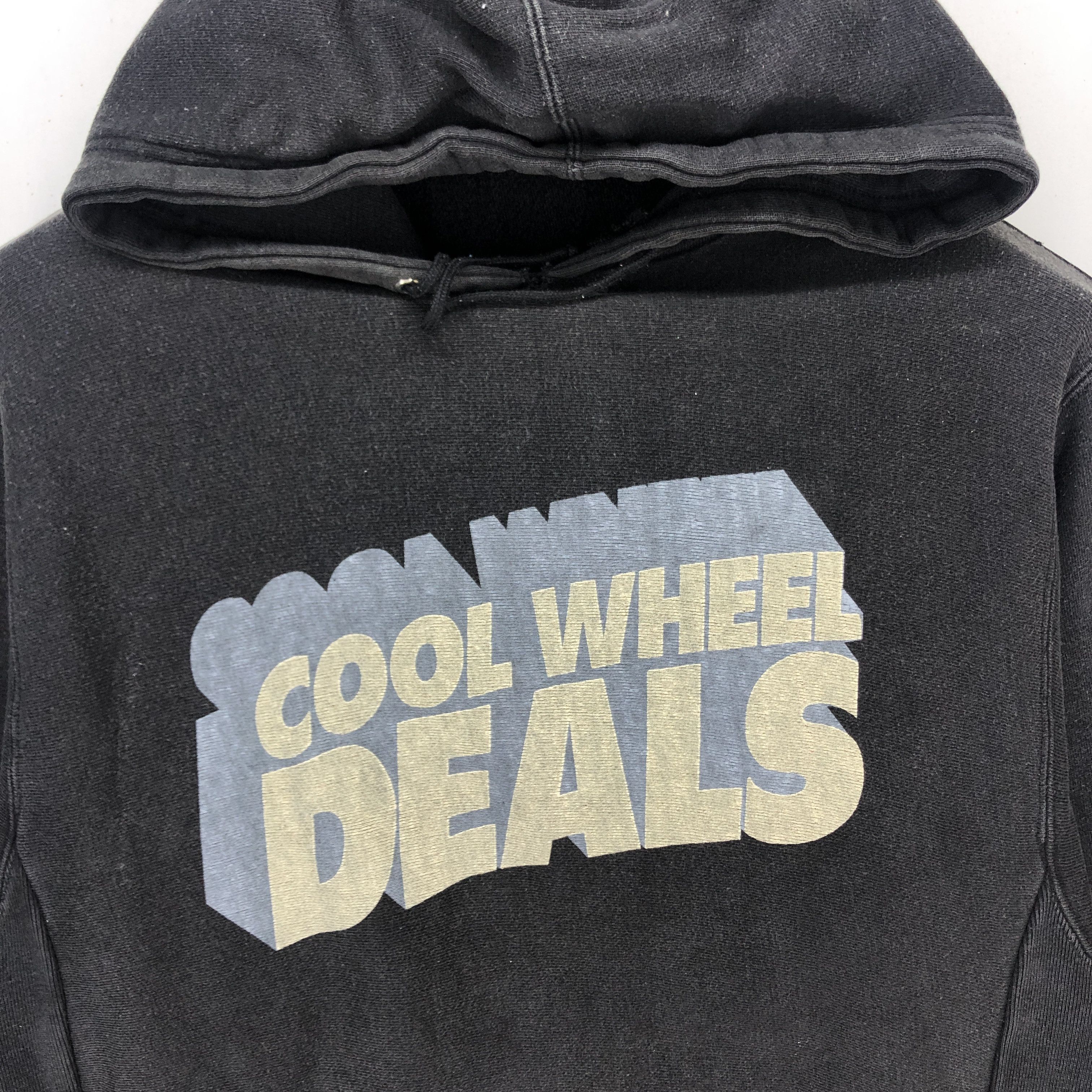 Vintage 90s Vintage COOL WHEEL DEALS by EDIFY Hoodie #1348-47 Size US S / EU 44-46 / 1 - 2 Thumbnail