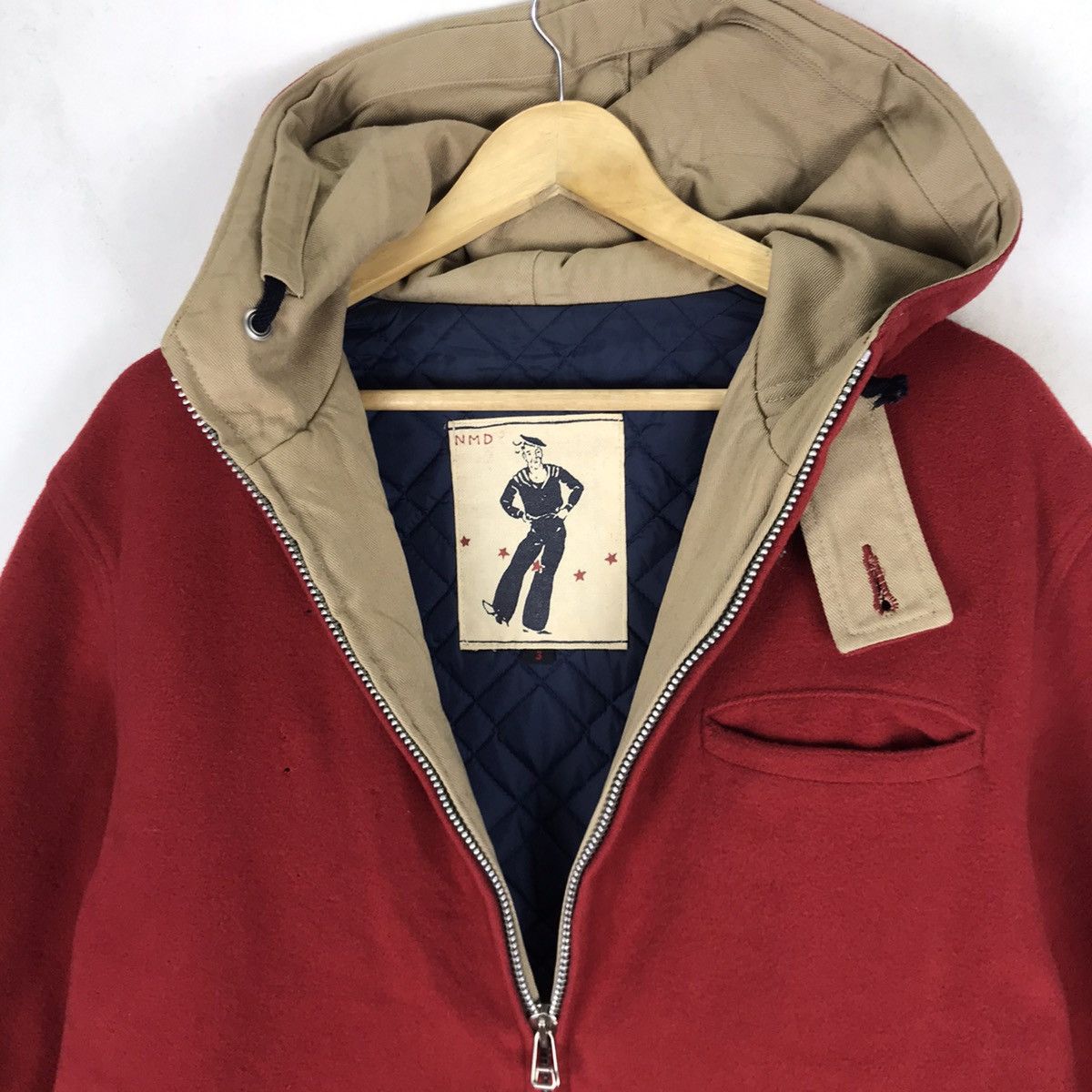 45rpm Vintage North Marine Drive 45rpm Wool Heavy Coat Size US M / EU 48-50 / 2 - 4 Thumbnail