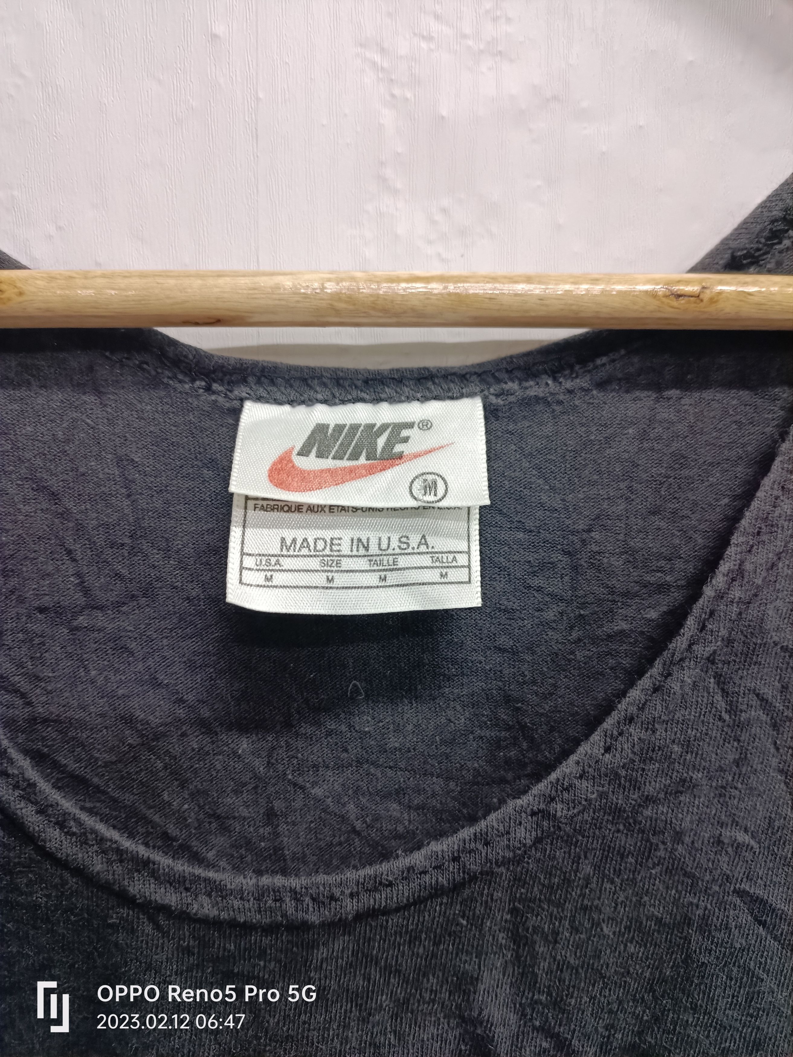 Nike × Vintage Vintage Singlets NIKE Made In U.S.A Size US M / EU 48-50 / 2 - 3 Thumbnail