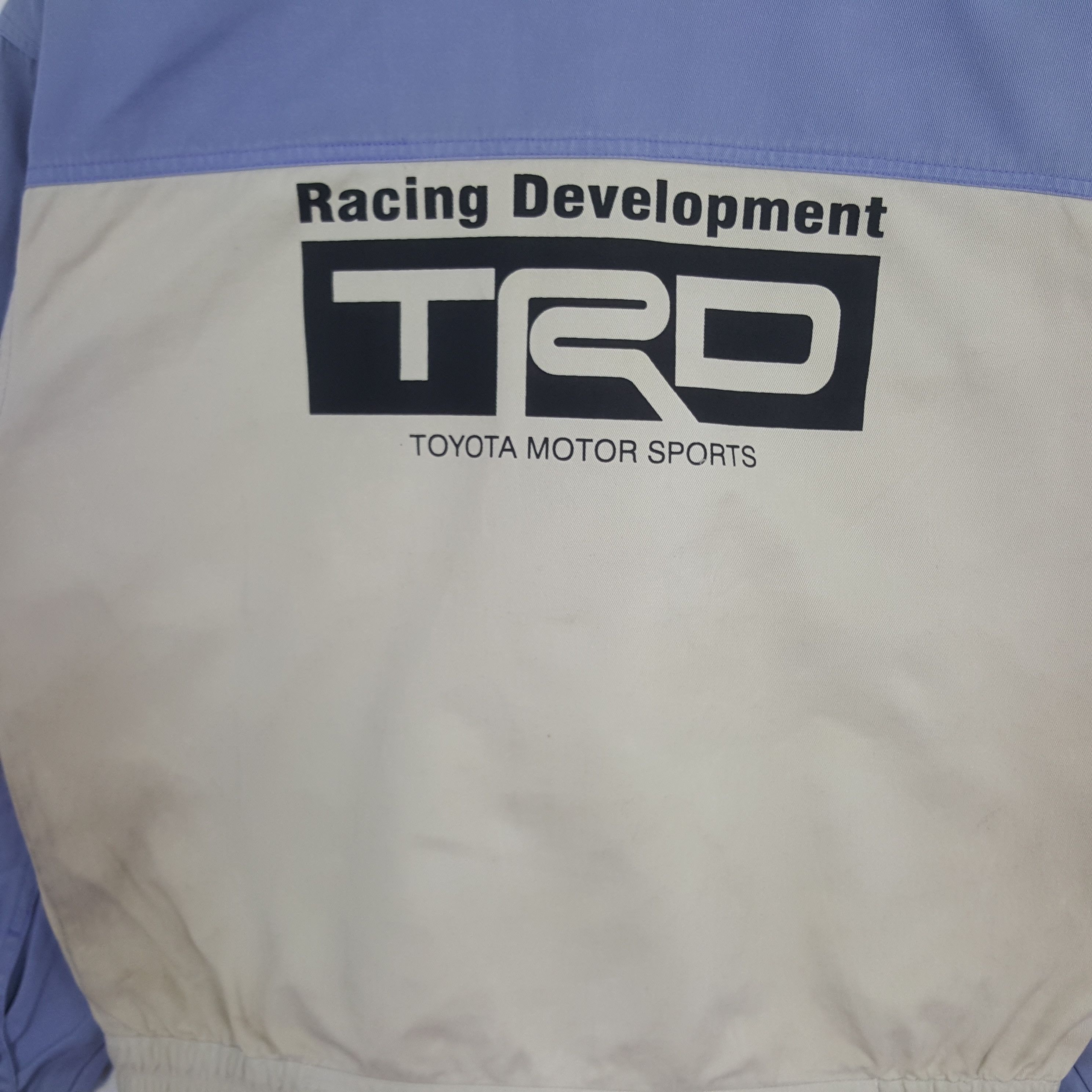 Japanese Brand Vintage TRD Toyota Motorsport Racing Team Custom Jacket Size US M / EU 48-50 / 2 - 2 Thumbnail