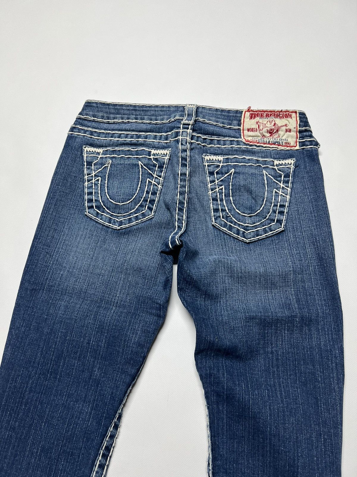 True Religion × Vintage Vintage Y2k True Religion Stella Super T USA Denim Jeans 00s Size 28" / US 6 / IT 42 - 2 Thumbnail