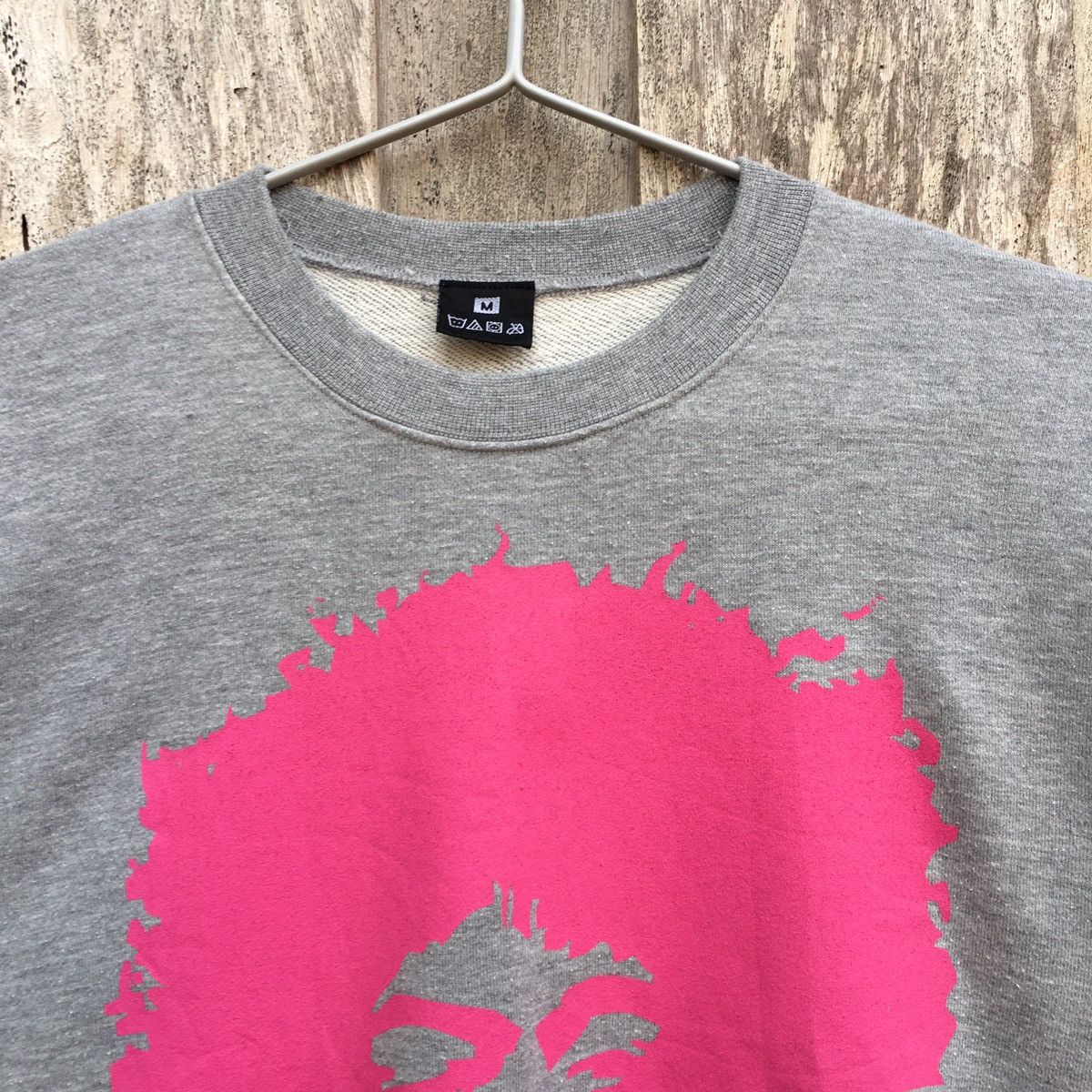 Jimi Hendrix × Vintage Vintage Jimi Hendrix Pop Art Crewneck Sweatshirt Size US M / EU 48-50 / 2 - 2 Thumbnail