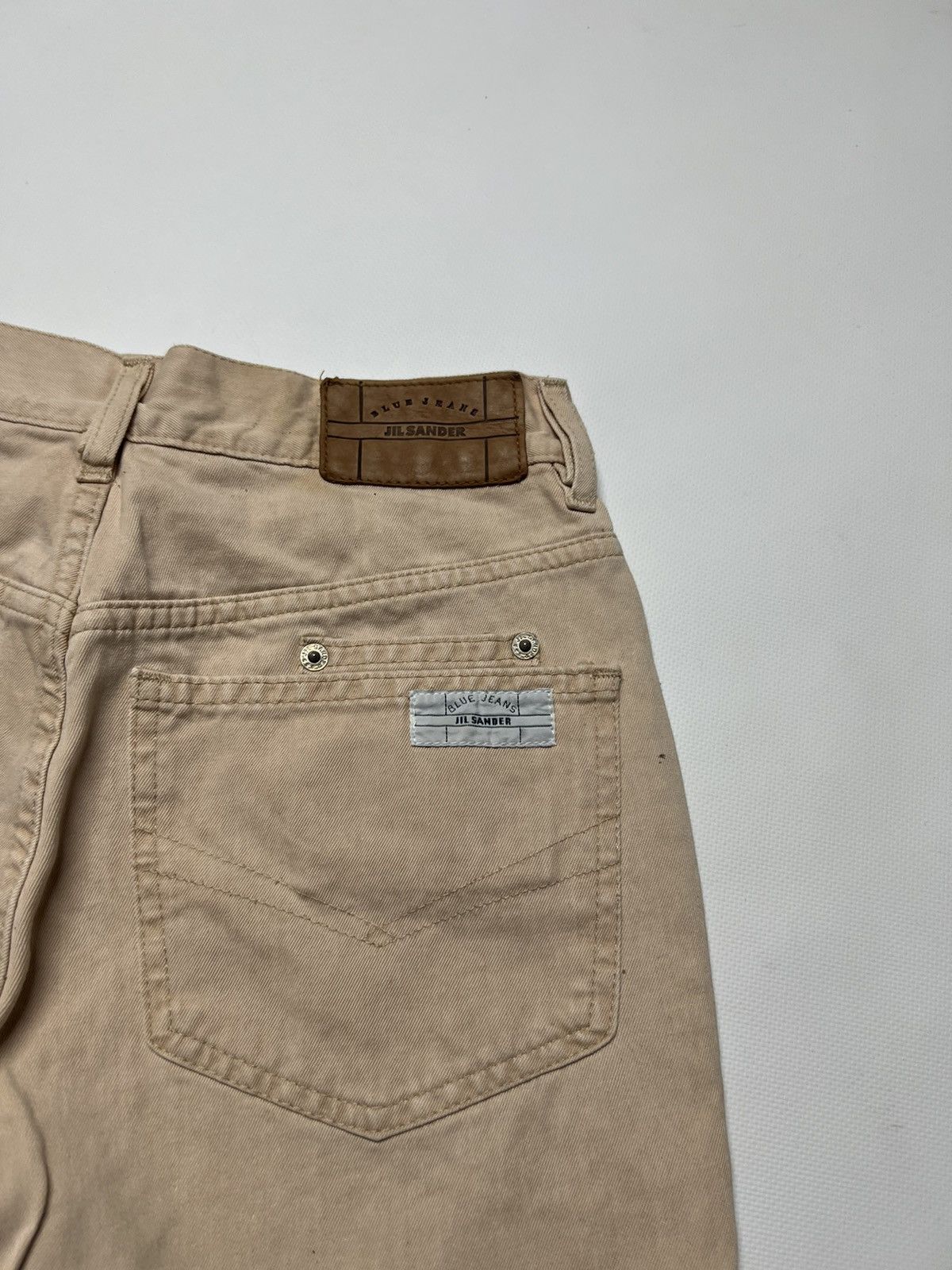 Vintage Vintage Y2k Jil Sander Blue Jeans Pants Size 32" / US 10 / IT 46 - 4 Thumbnail