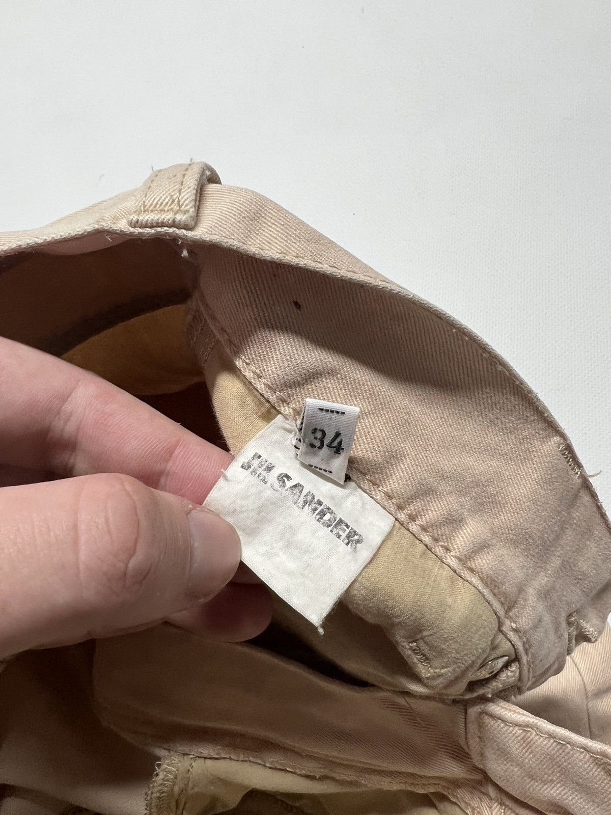 Vintage Vintage Y2k Jil Sander Blue Jeans Pants Size 32" / US 10 / IT 46 - 11 Thumbnail