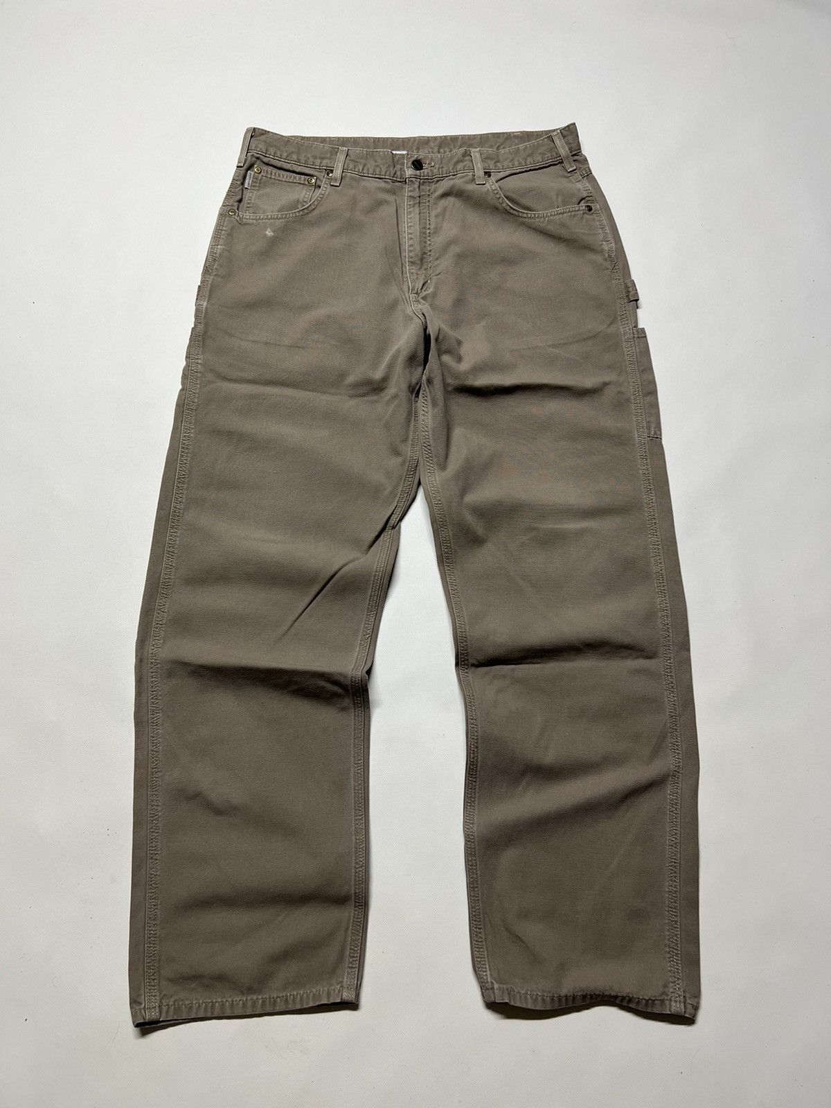Carhartt × Vintage Vintage Y2k Carhartt 🩶 Multi Pocket Pants 90’s Size US 38 / EU 54 - 3 Thumbnail