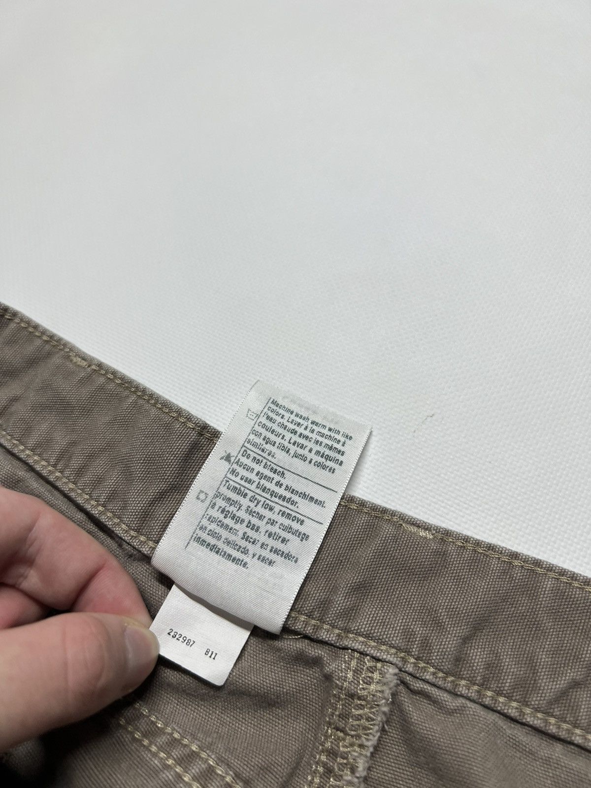 Carhartt × Vintage Vintage Y2k Carhartt 🩶 Multi Pocket Pants 90’s Size US 38 / EU 54 - 10 Thumbnail