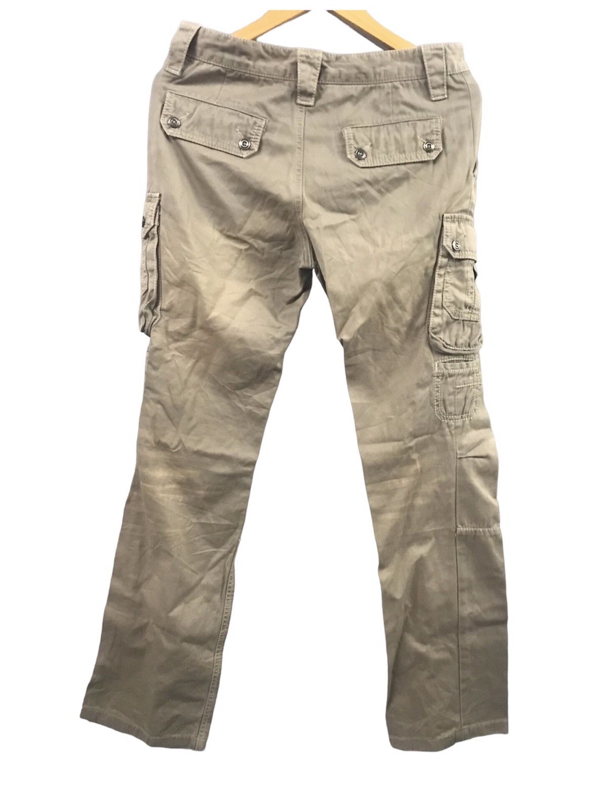 Yohji Yamamoto A.A.R - Against All Risk Slim Hard Cotton Cargo Size US 31 - 2 Thumbnail