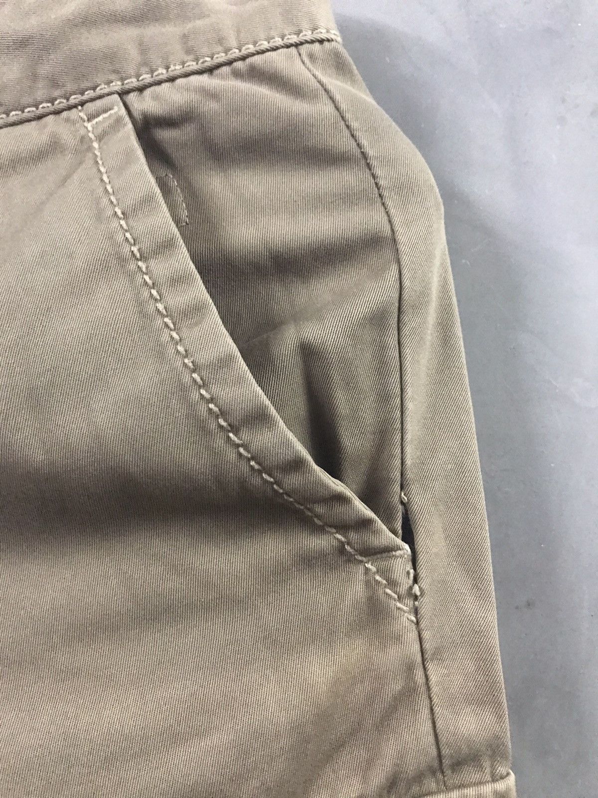 Yohji Yamamoto A.A.R - Against All Risk Slim Hard Cotton Cargo Size US 31 - 13 Thumbnail