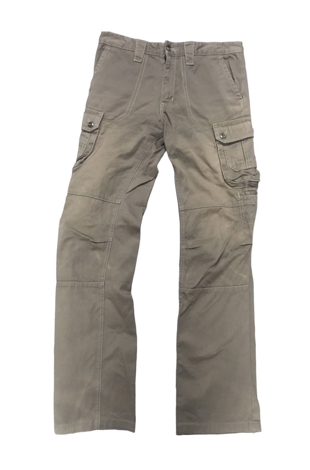 Yohji Yamamoto A.A.R - Against All Risk Slim Hard Cotton Cargo Size US 31 - 4 Thumbnail