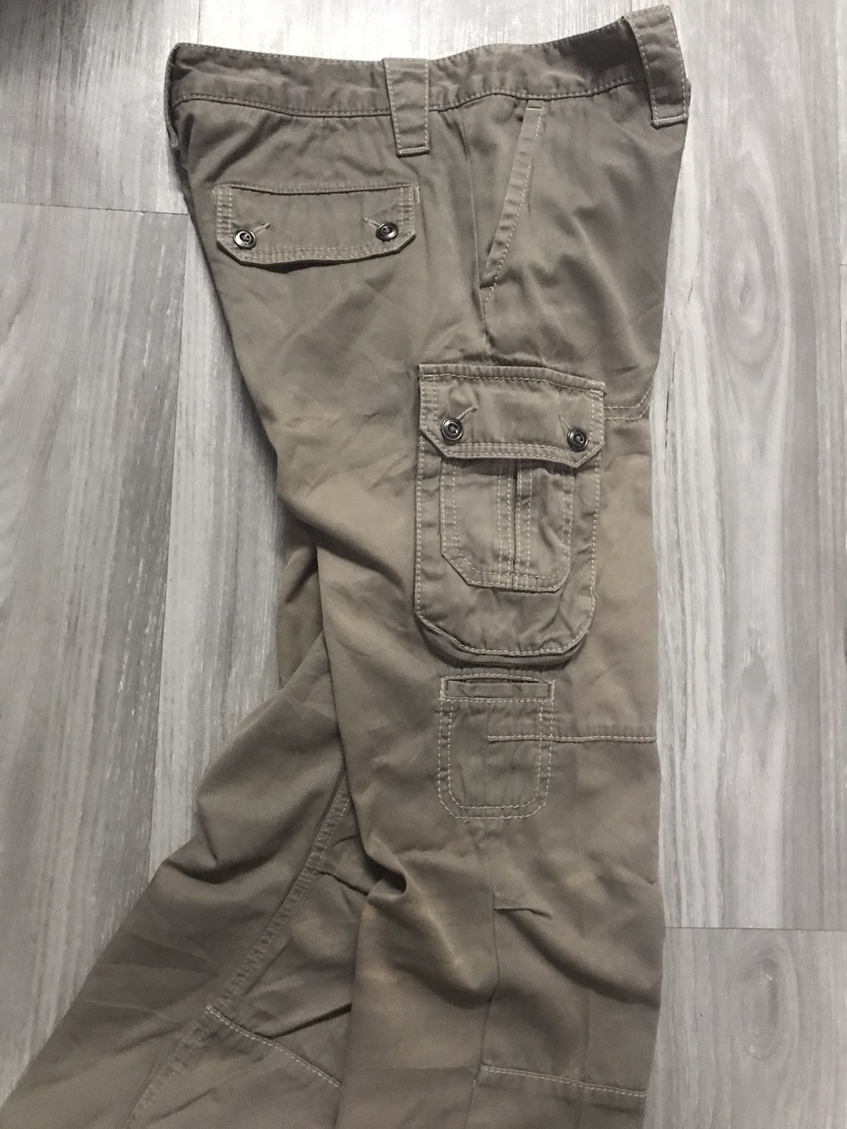Yohji Yamamoto A.A.R - Against All Risk Slim Hard Cotton Cargo Size US 31 - 10 Thumbnail