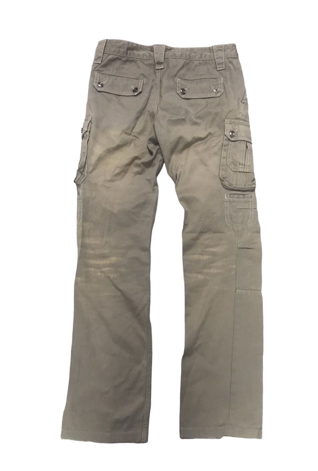 Yohji Yamamoto A.A.R - Against All Risk Slim Hard Cotton Cargo Size US 31 - 5 Thumbnail
