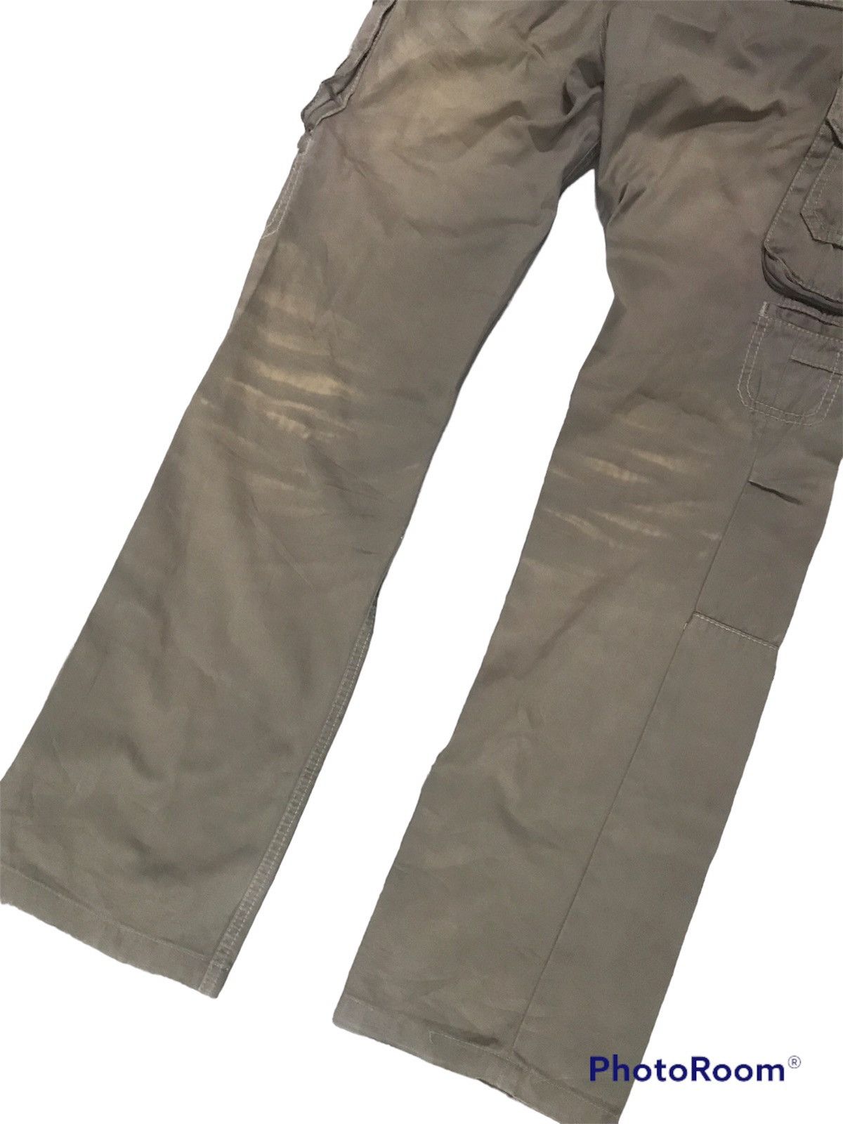 Yohji Yamamoto A.A.R - Against All Risk Slim Hard Cotton Cargo Size US 31 - 7 Thumbnail
