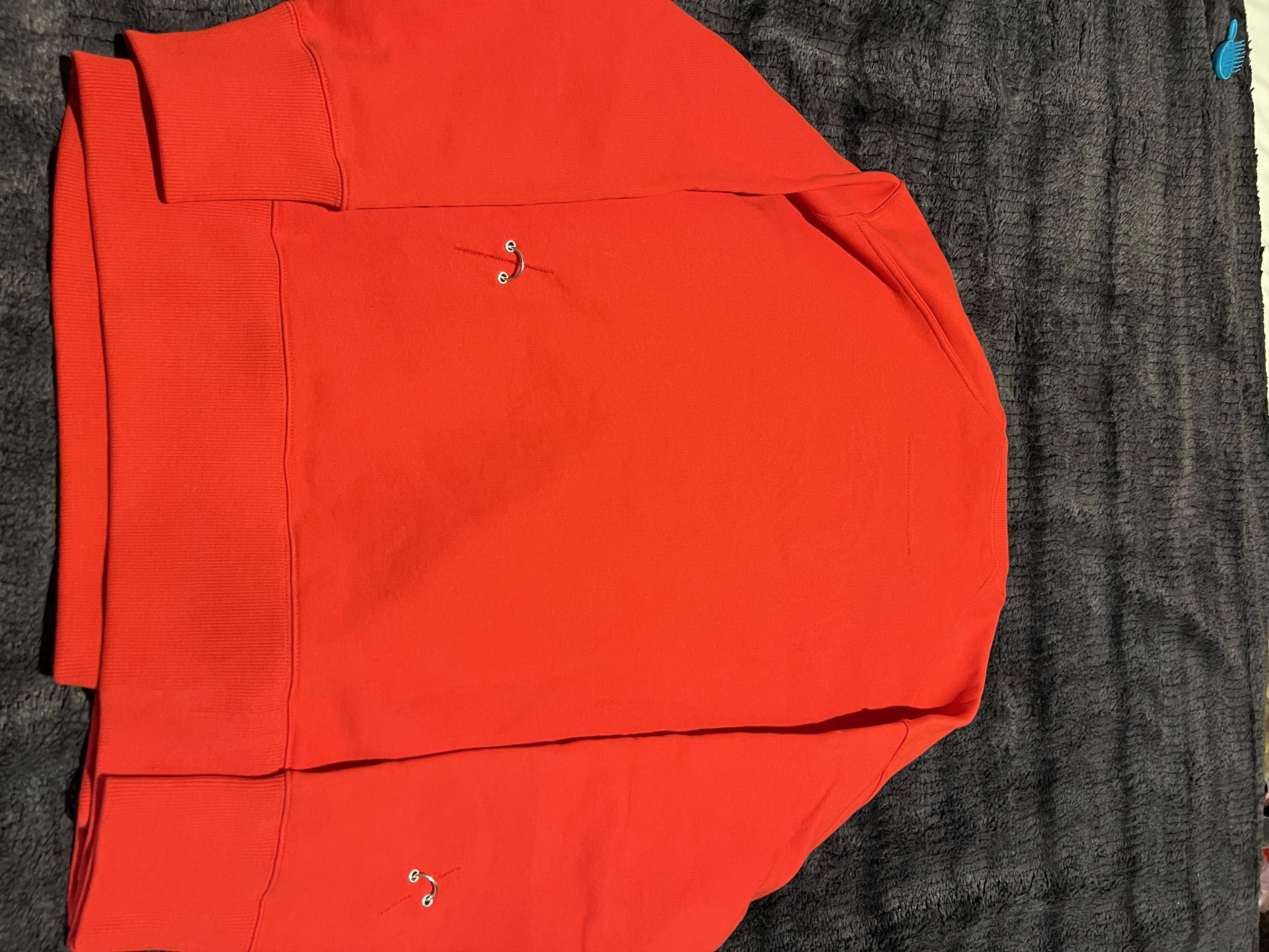 Givenchy Givenchy Red Oversized Metal Detail Crewneck Size US M / EU 48-50 / 2 - 4 Thumbnail