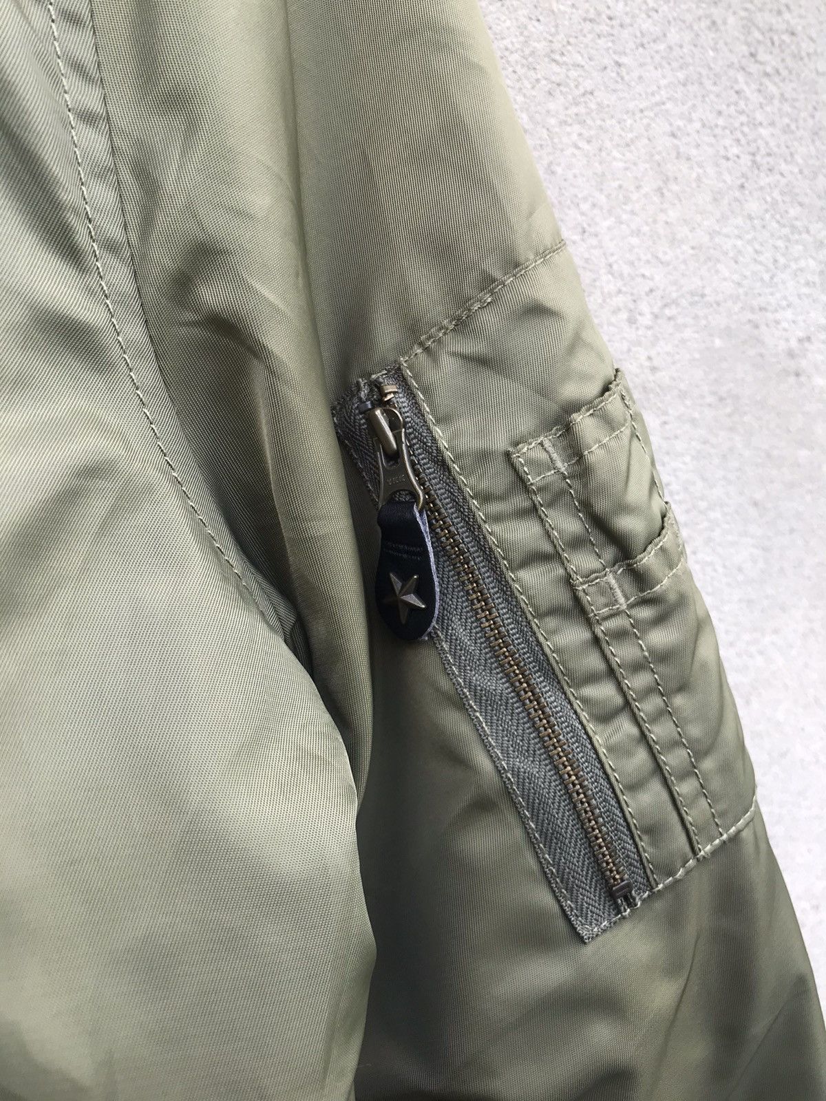 Japanese Brand MA1 HEATHER BOMBER JACKET Size US S / EU 44-46 / 1 - 7 Thumbnail