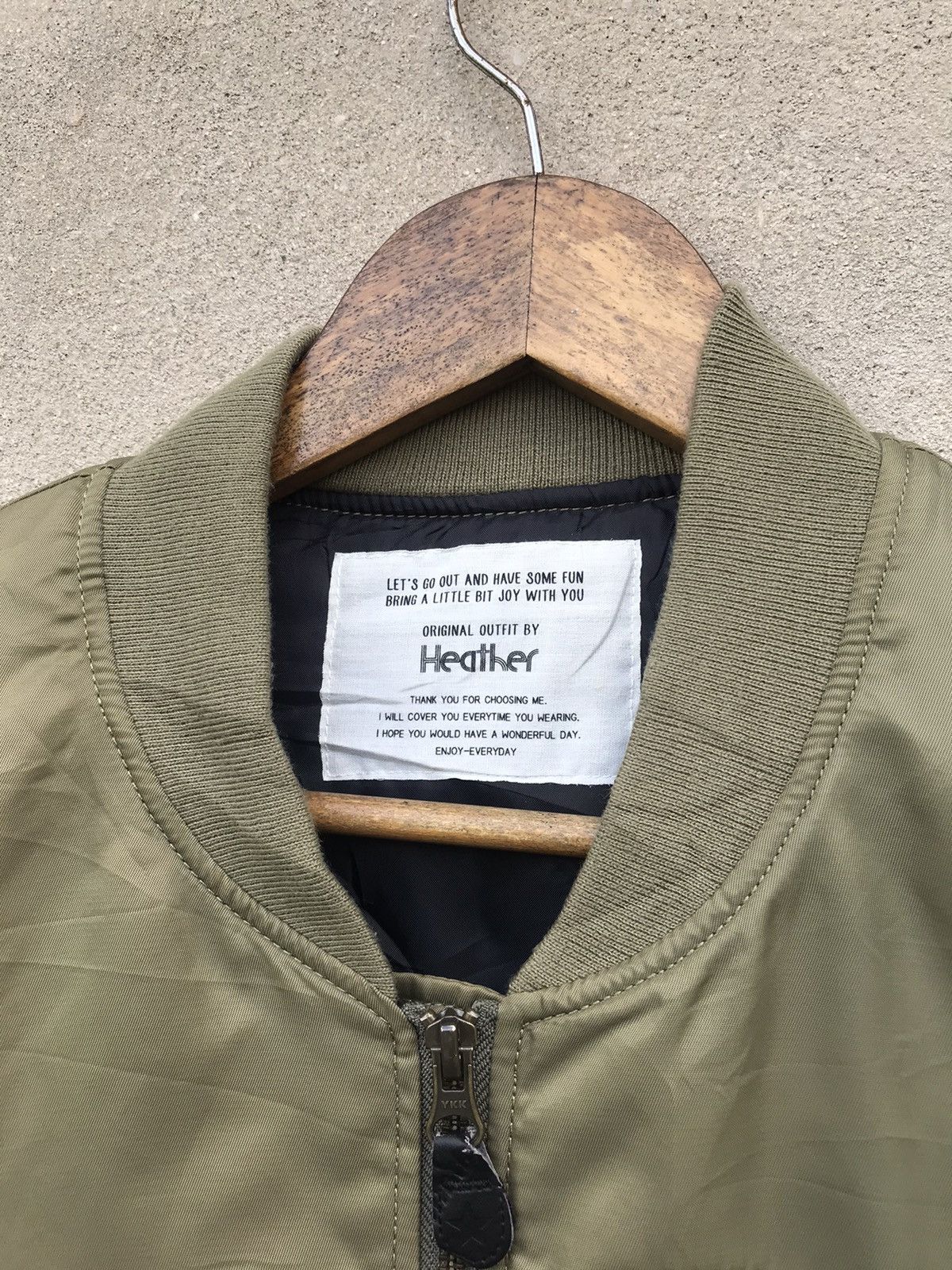 Japanese Brand MA1 HEATHER BOMBER JACKET Size US S / EU 44-46 / 1 - 6 Thumbnail