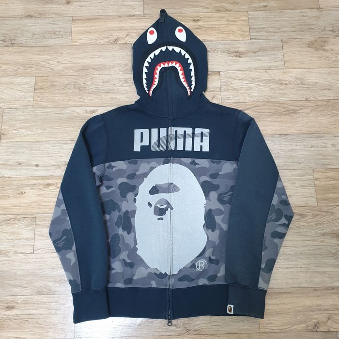 Puma bape hoodie store shark