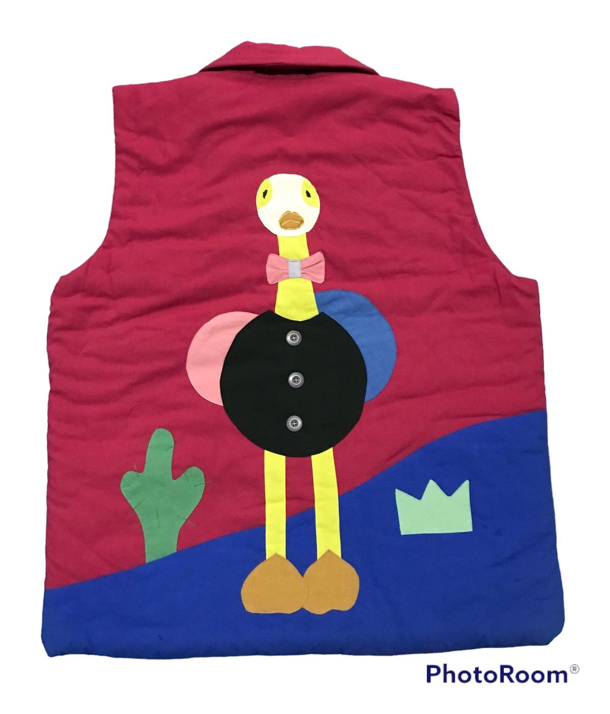 Vintage Vintage 70s folk ART Handmade Vests Size US XL / EU 56 / 4 - 1 Thumbnail