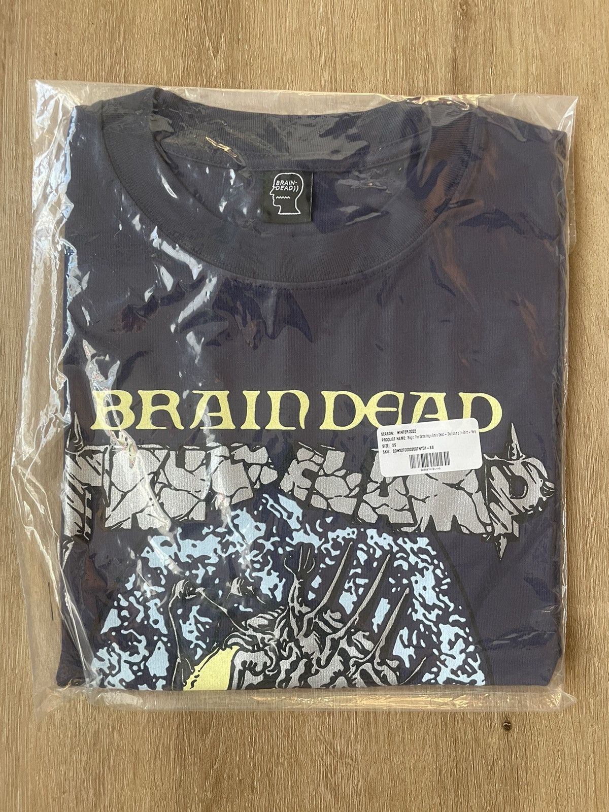 Brain Dead Brain Dead x Magic: The Gathering Skullclamp T-Shirt - Navy Size US XS / EU 42 / 0 - 4 Thumbnail