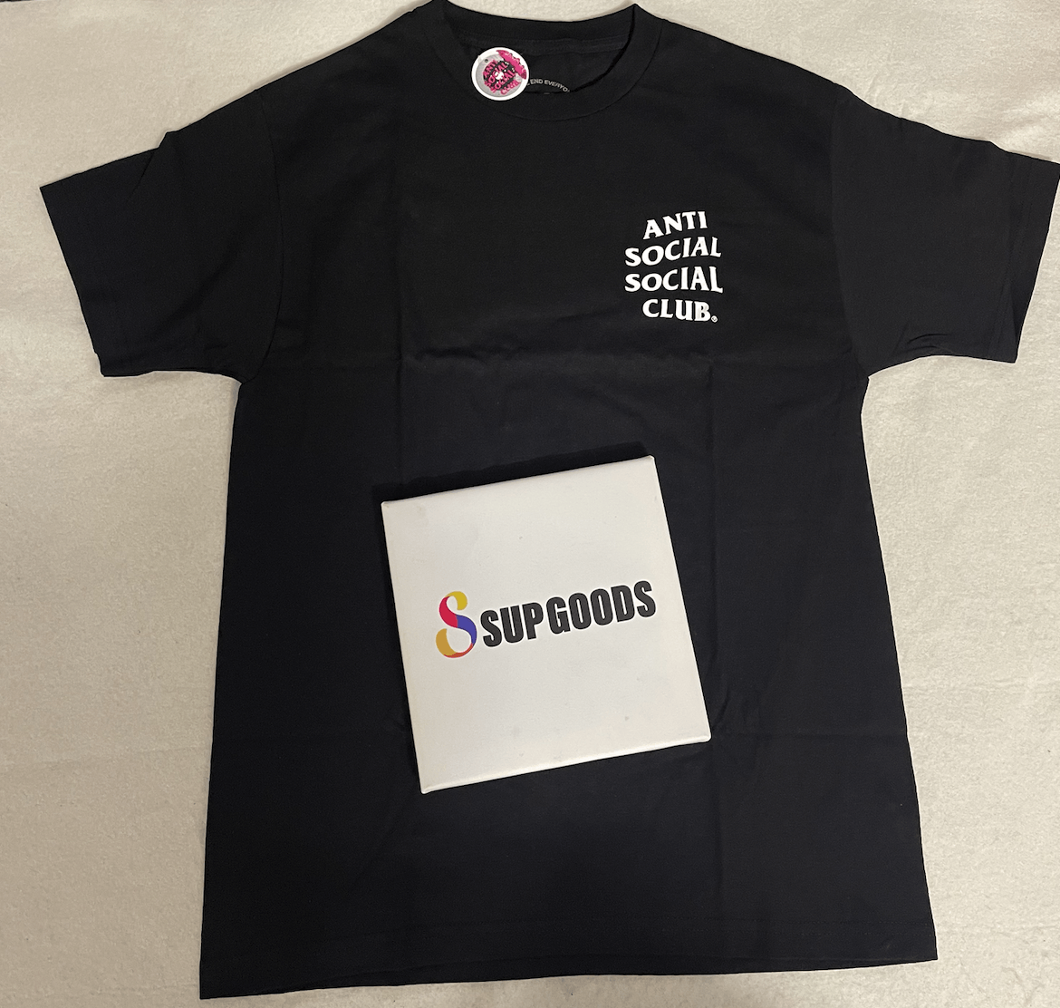 Anti Social Social Club 🔥Anti Social Social Club Mind Games Tee Black Sz (L) Size US L / EU 52-54 / 3 - 4 Thumbnail