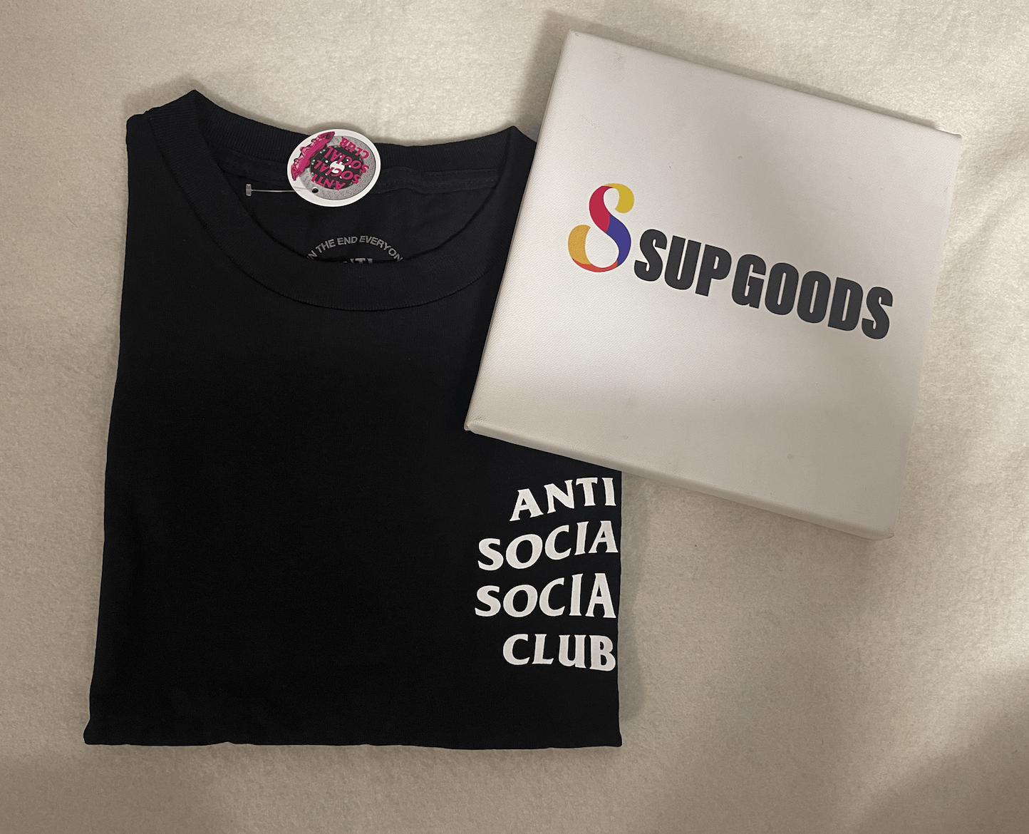 Anti Social Social Club 🔥Anti Social Social Club Mind Games Tee Black Sz (L) Size US L / EU 52-54 / 3 - 3 Thumbnail