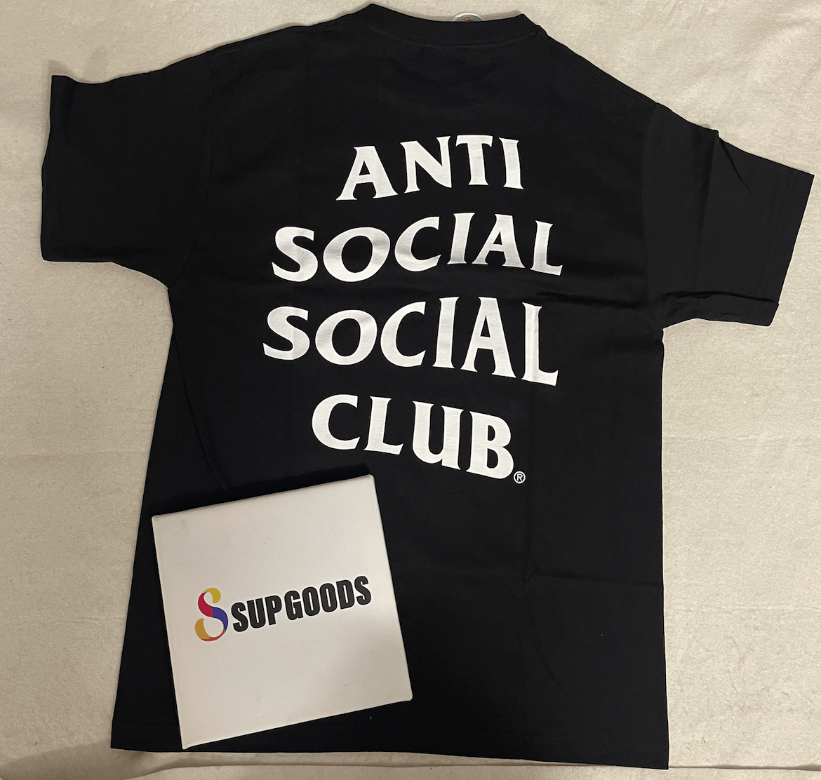 Anti Social Social Club 🔥Anti Social Social Club Mind Games Tee Black Sz (L) Size US L / EU 52-54 / 3 - 5 Thumbnail