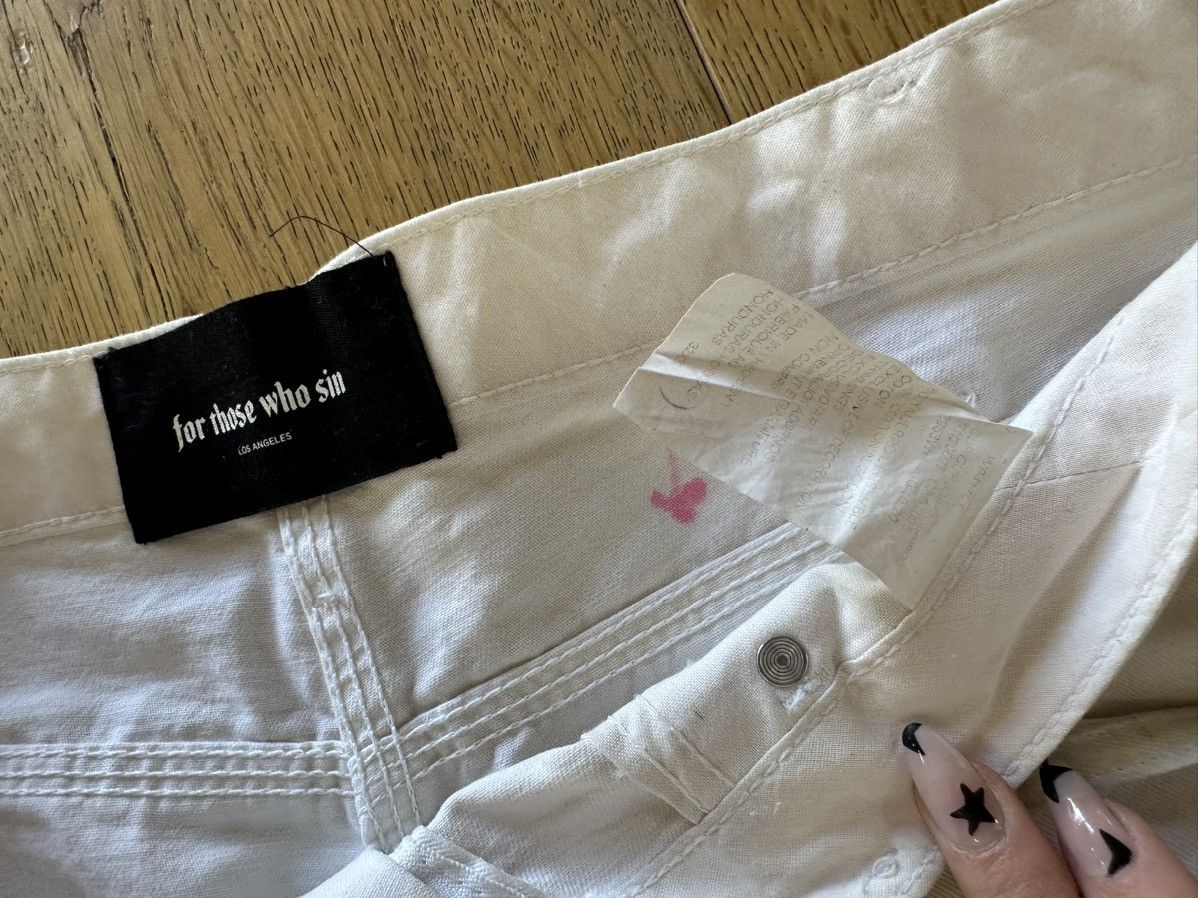 For Those Who Sin FTWS X Terry Urban 1 of 1 hand drawn work pant Size US 32 / EU 48 - 5 Thumbnail
