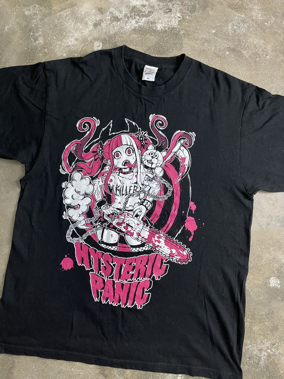 Rare × Streetwear Hysteric Panic Over print T-Shirt📸 | Grailed