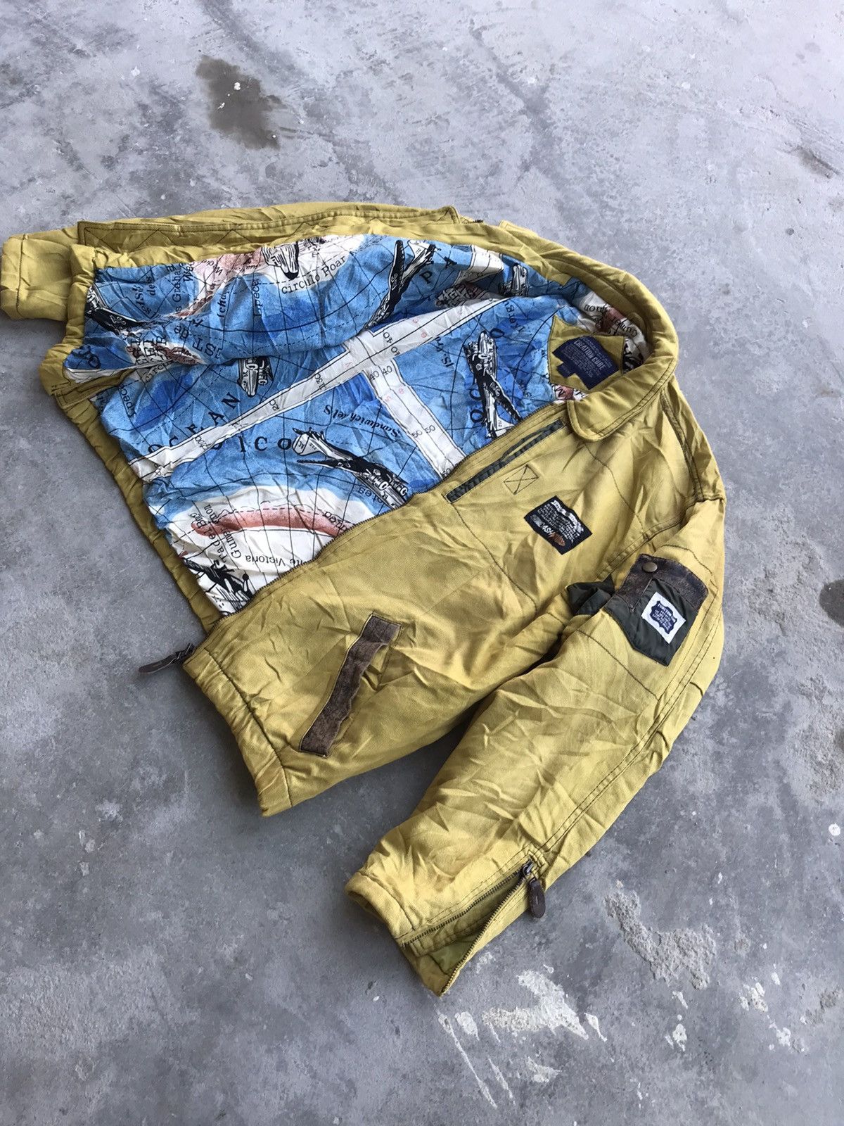 Japanesebrand Creation Cube Bomber Jacket
