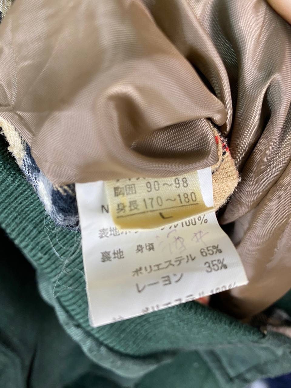 Japanese Brand × Vintage Rizzo Pour Homme Nova Check Bomber Jacket Size US L / EU 52-54 / 3 - 6 Thumbnail